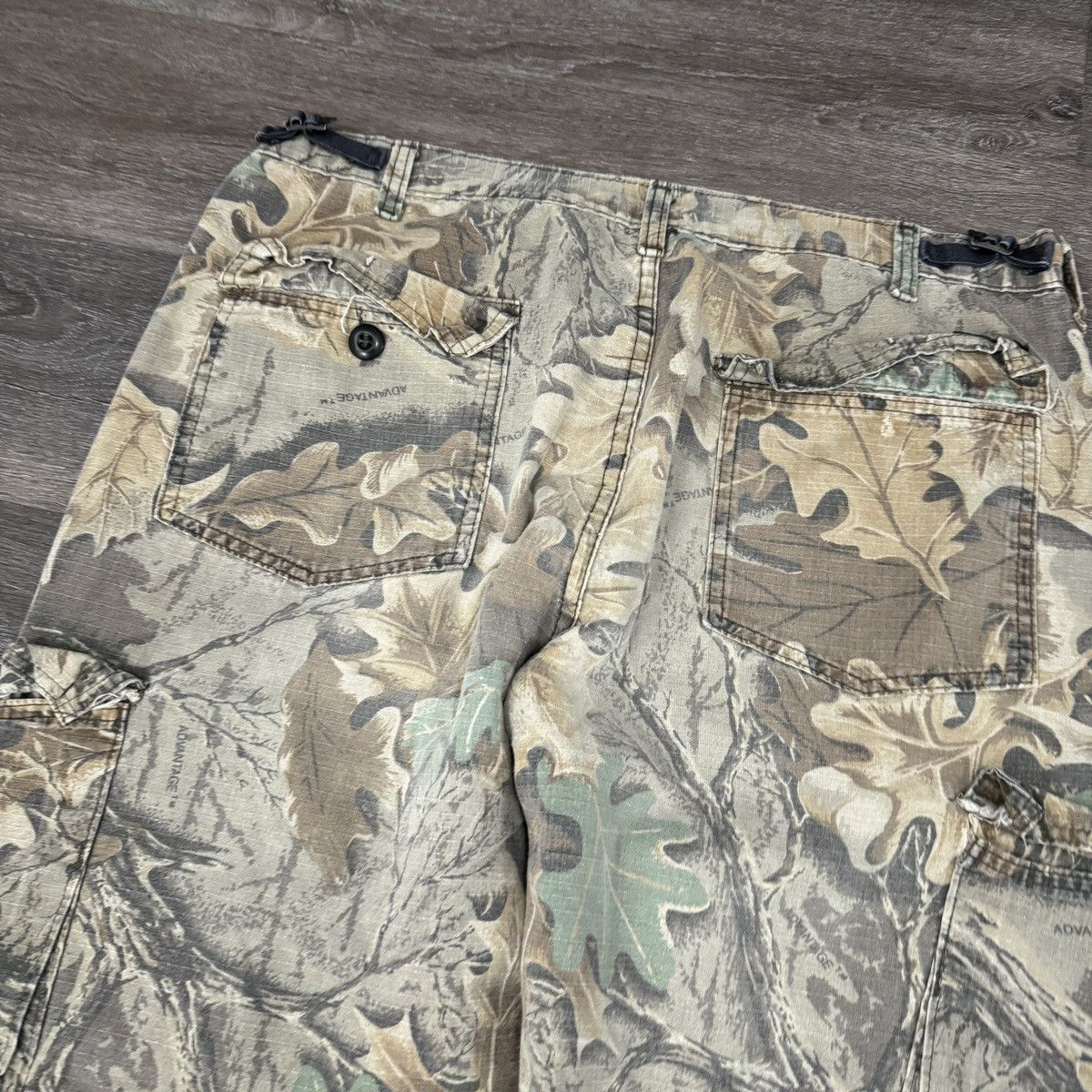 Realtree × StraightFaded × Vintage Essential Vintage 90s Realtree camo faded baggy cargo pants Size US 34 / EU 50 - 8 Thumbnail