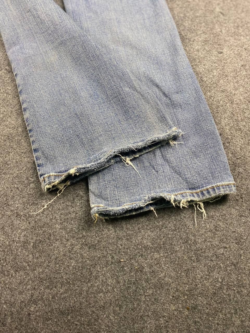 Levi's vintage levis 515 bootcut distressed denim nice design Size 32" / US 10 / IT 46 - 7 Thumbnail