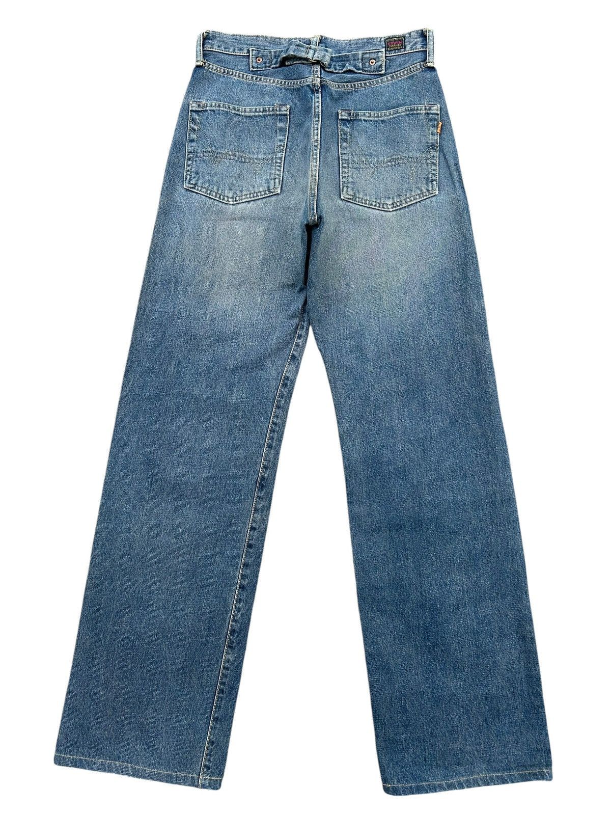 Kapital Vintage Edwin Selvedge Buckle Back Rusty Faded Denim Jeans Size US 28 / EU 44 - 2 Thumbnail