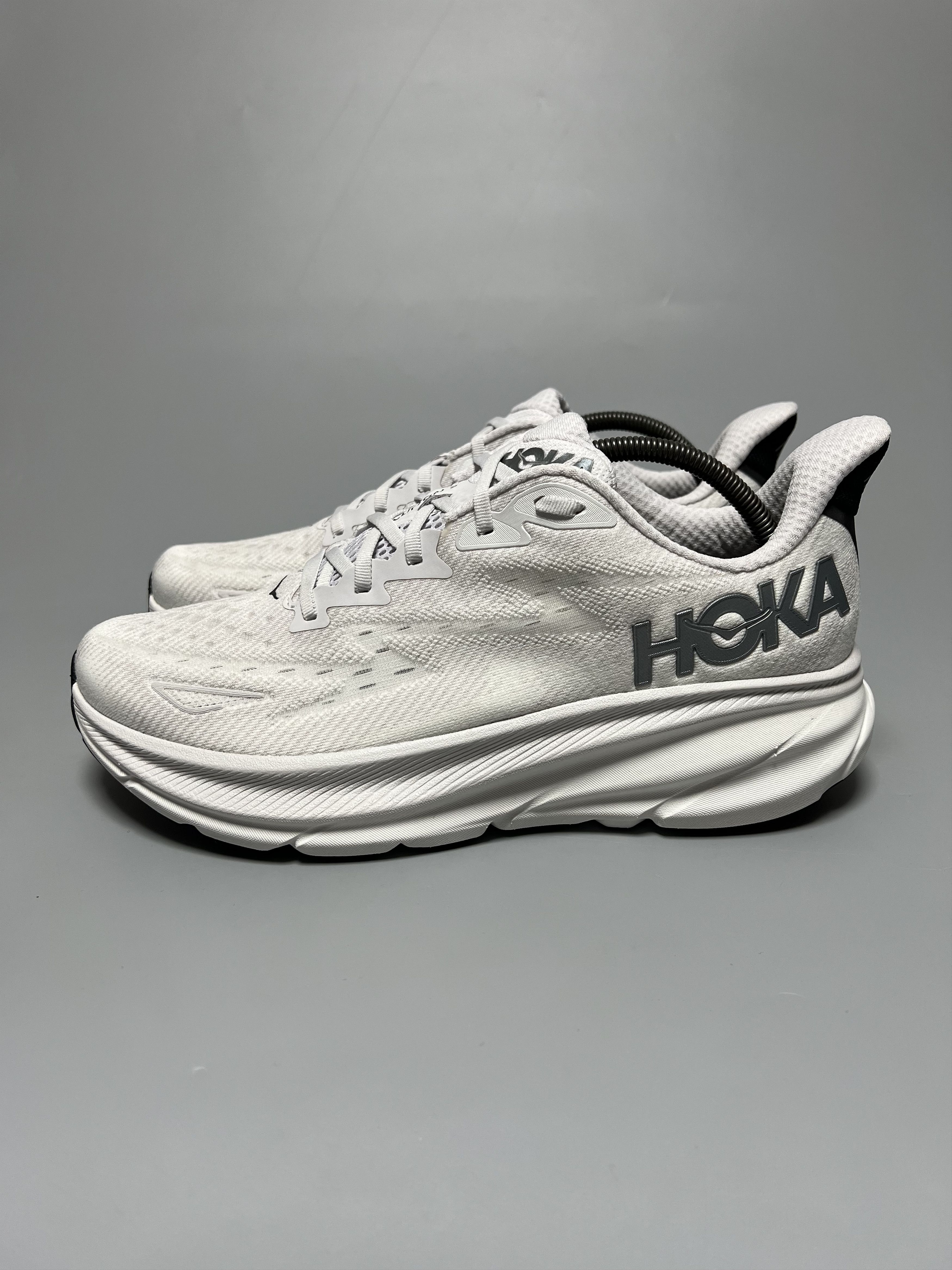 Hoka 12D Hoka One One Clifton 9 Running Shoes Walking Gym Size US 12 / EU 45 - 2 Thumbnail