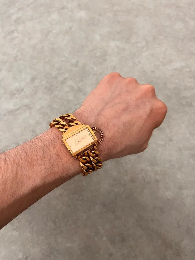 Jean Paul Gaultier Jean Paul Gaultier Gold Chain Bracelet Watch Size ONE SIZE - 2 Thumbnail
