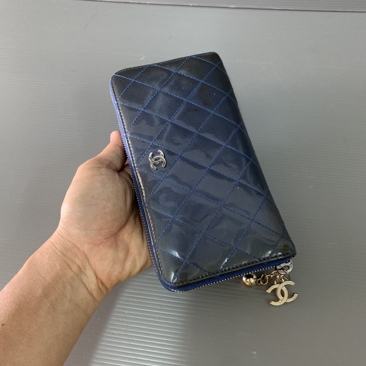 Chanel Chanel Patern Leather Long Wallet Size ONE SIZE - 5 Thumbnail