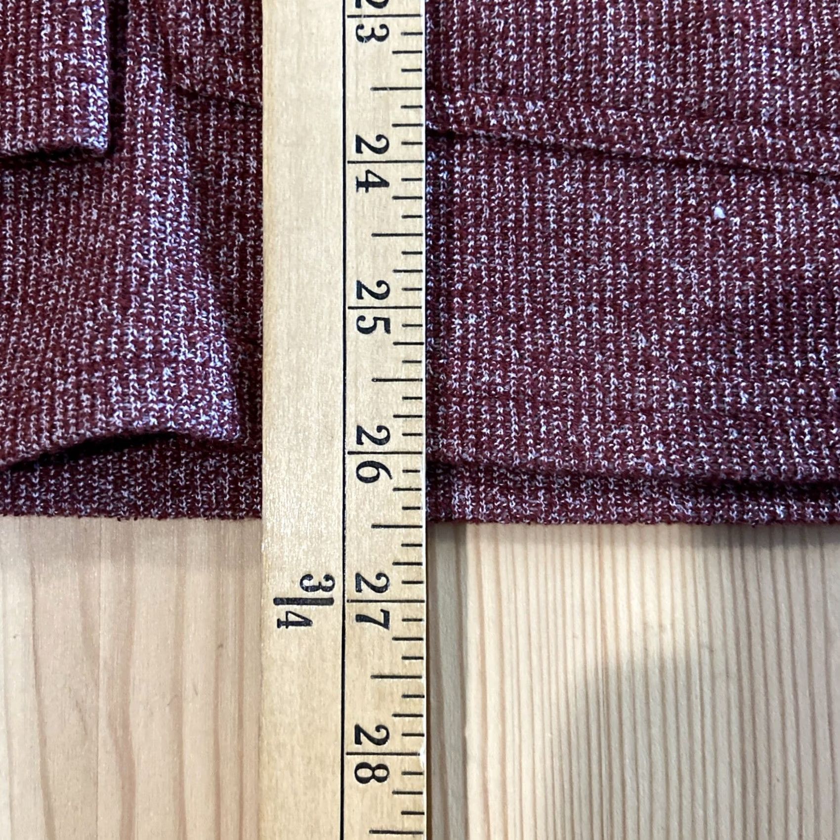 Hurley Hurley Mens M Hoodie Sweatshirt Hooded Henley Midweight Maroon Size US M / EU 48-50 / 2 - 3 Thumbnail
