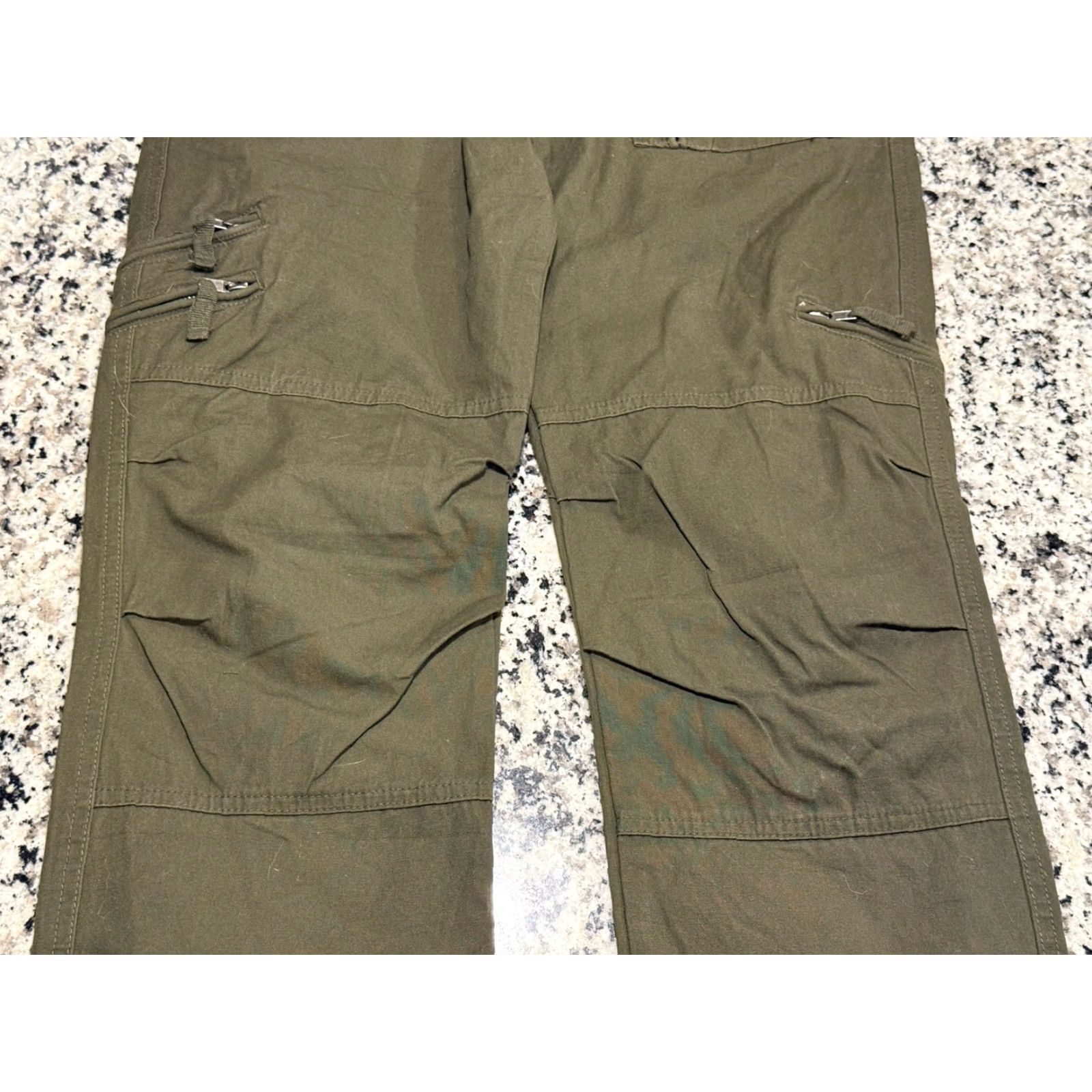 Vintage VINTAGE Union Army US Airborne Military Mens 31x30.5 Cargo Pocket Green Pants Size US 31 - 5 Thumbnail
