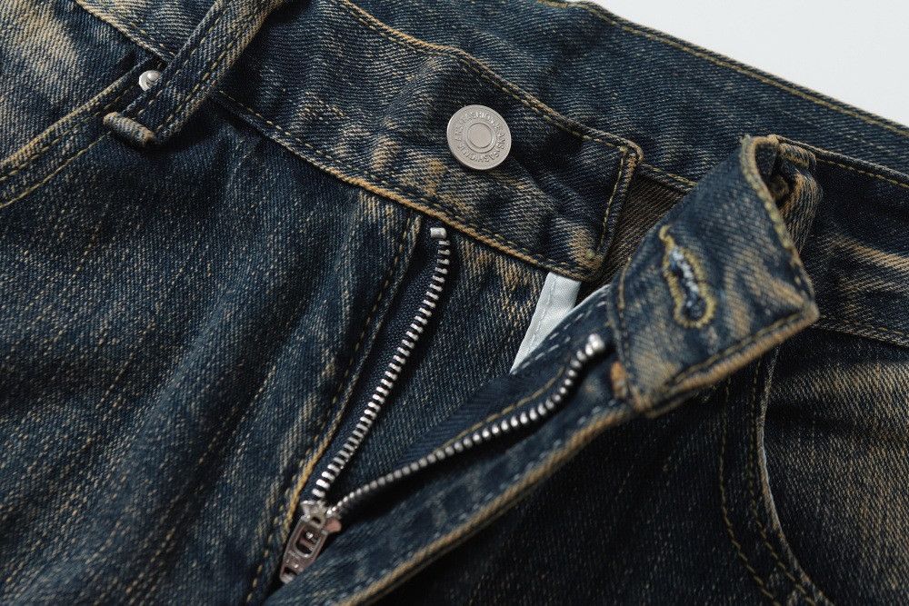 Vintage American retro men's punk curved jeans Size US 32 / EU 48 - 4 Thumbnail