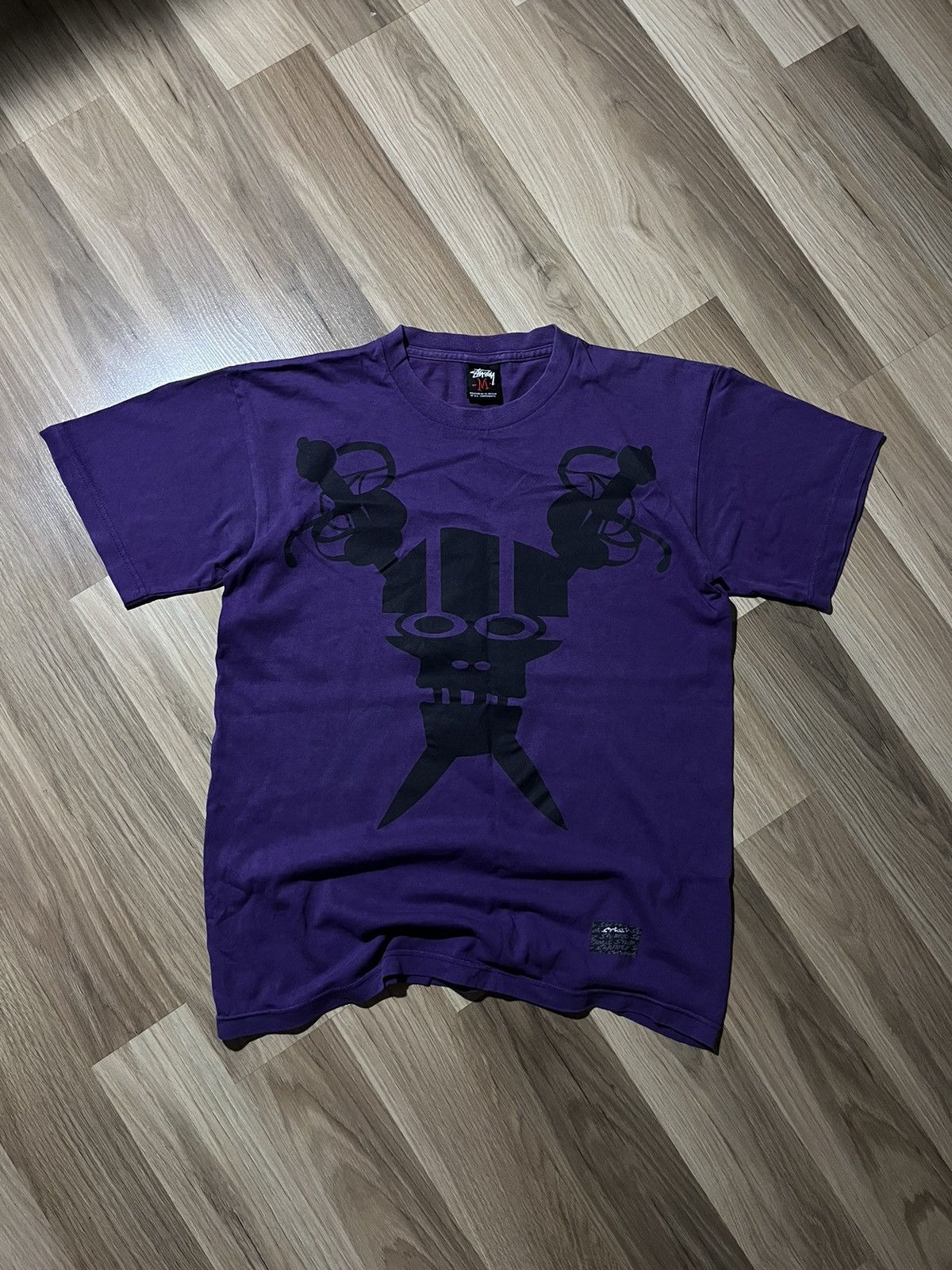 Stussy VINTAGE STUSSY X FUTURA LABORATORIES T-SHIRT | Grailed