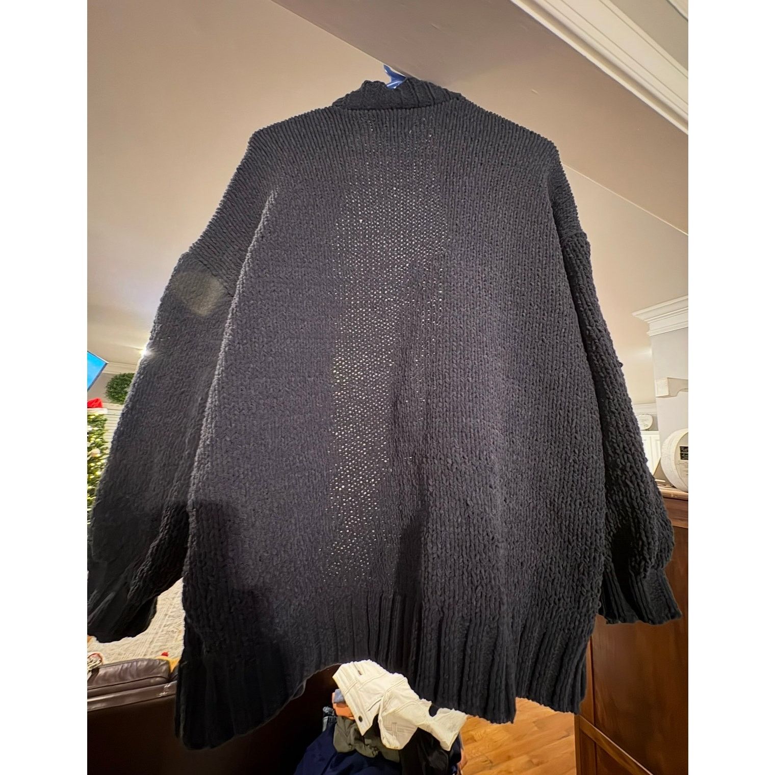 American Eagle Outfitters American Eagle Cardigan Women’s S Small Navy Blue Open Front Size S / US 4 / IT 40 - 4 Thumbnail