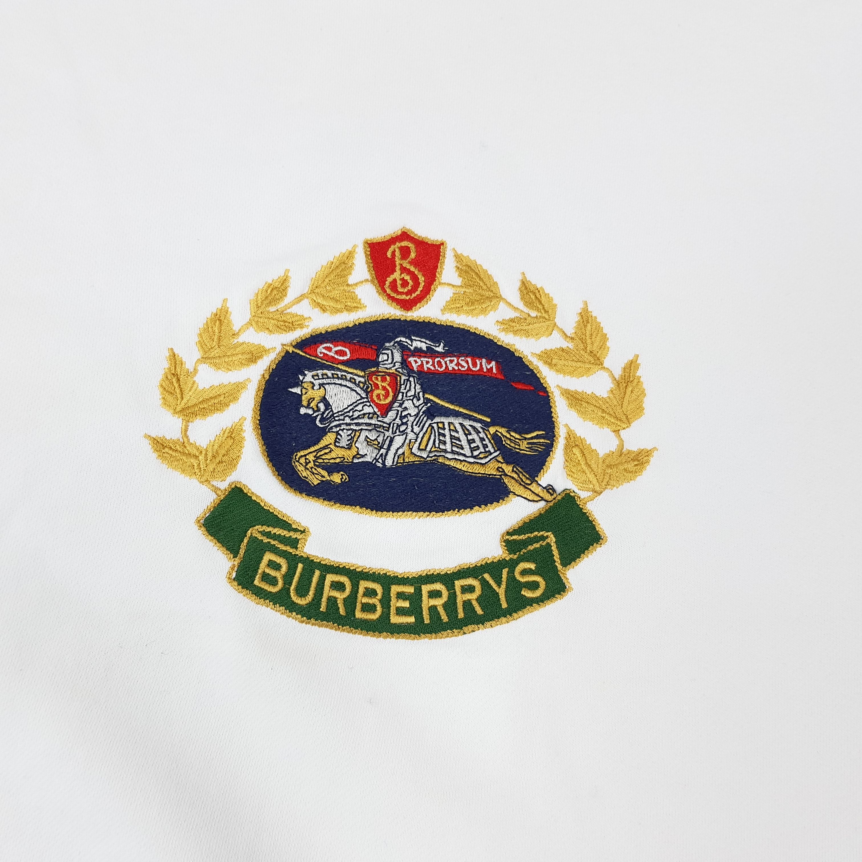 Burberry Vintage Burberrys of London Designer Sweatshirt C241N22 Size US XL / EU 56 / 4 - 2 Thumbnail