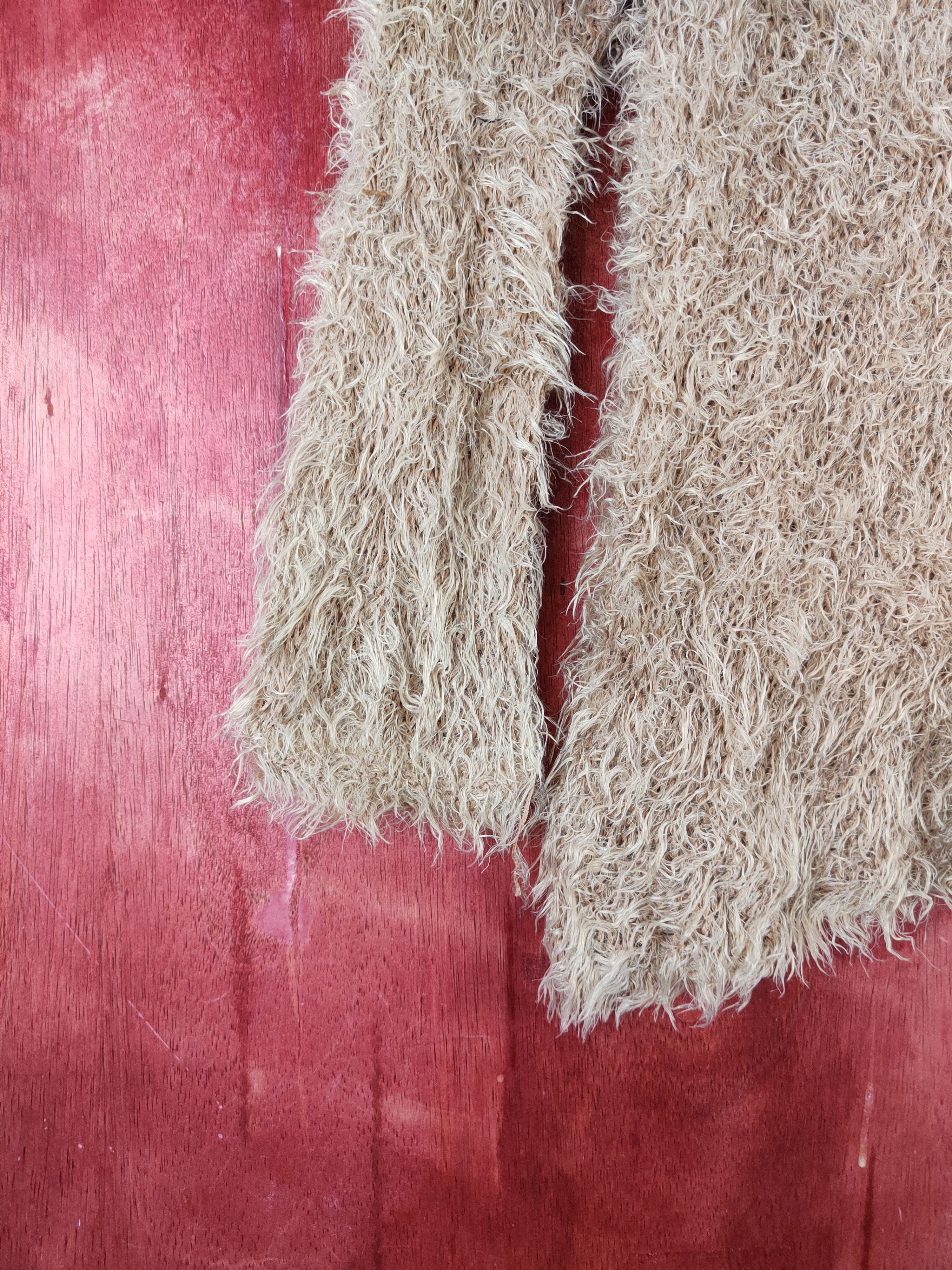 Homespun Knitwear × Japanese Brand Japanese Brand Brown Shag Shaggy Fur Mohair Knitwear #S2026 Size S / US 4 / IT 40 - 4 Thumbnail