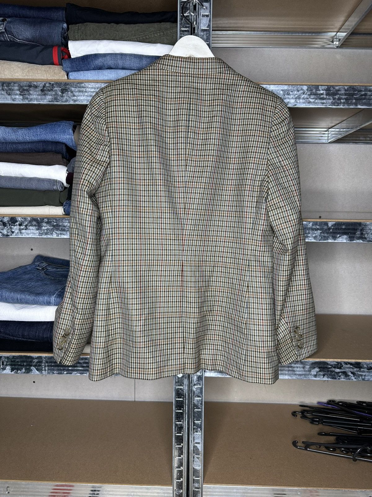 Burberry Burberrys’ Wool Blazer Jacket Vintage Check Women’s 10R Size M / US 6-8 / IT 42-44 - 2 Thumbnail