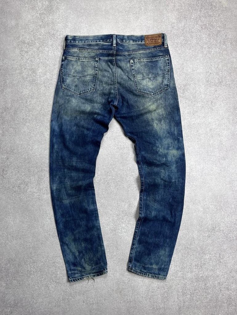 Polo Ralph Lauren VINTAGE POLO RALPH LAUREN STONEWASHED AVANTGARDE JEANS Y2K Size US 33 - 2 Thumbnail