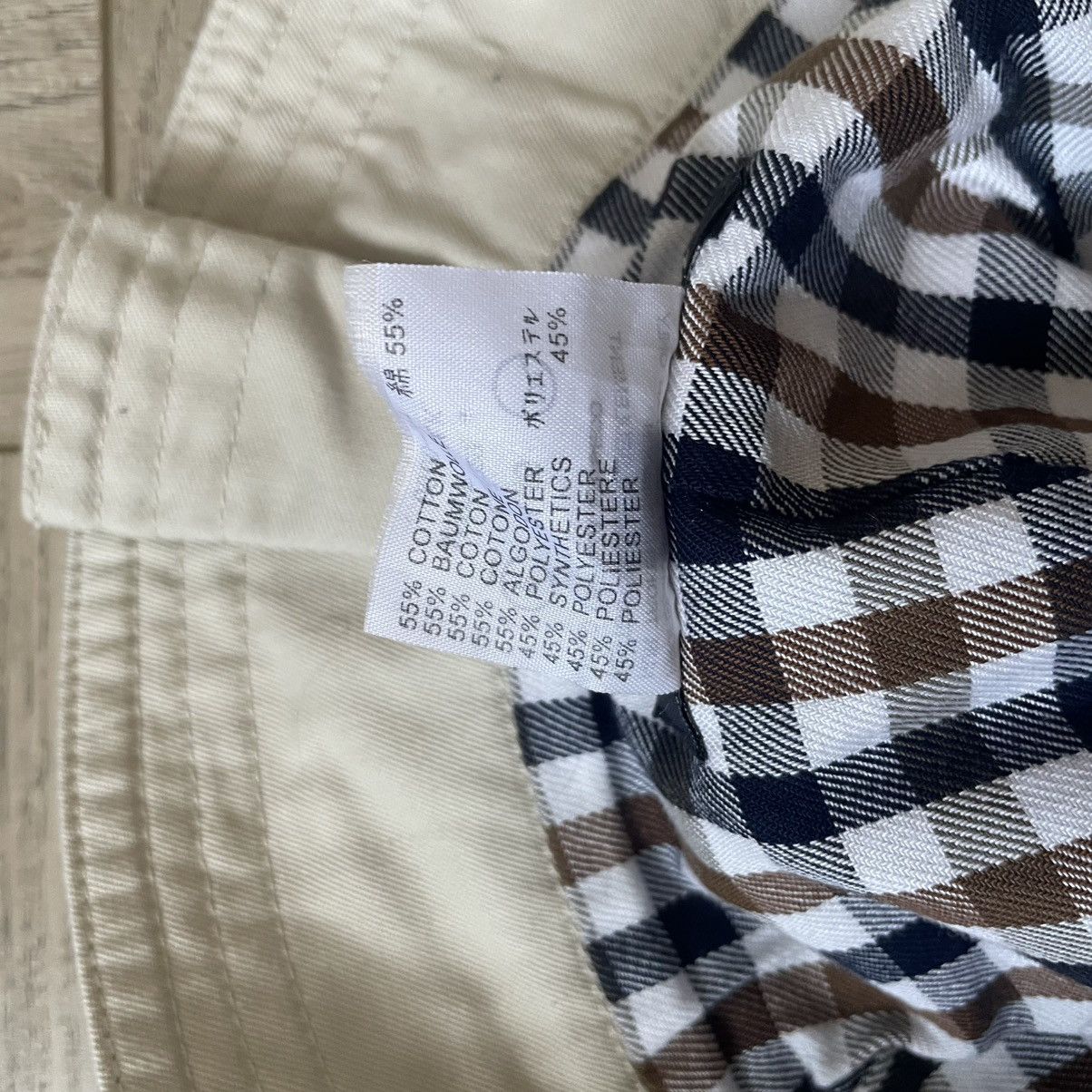 Aquascutum Aquascutum Vintage Signature Check Safari Bucket Hat Size ONE SIZE - 4 Thumbnail