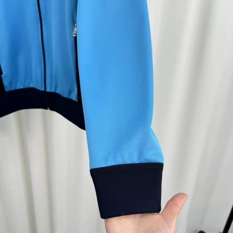Gucci Gucci Blue tiger-head embroidered zip jacket Size US M / EU 48-50 / 2 - 4 Thumbnail