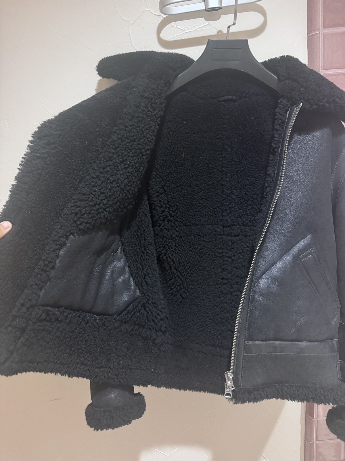 Acne Studios Acne Studios Ian Shearling Jacket Size US M / EU 48-50 / 2 - 2 Thumbnail