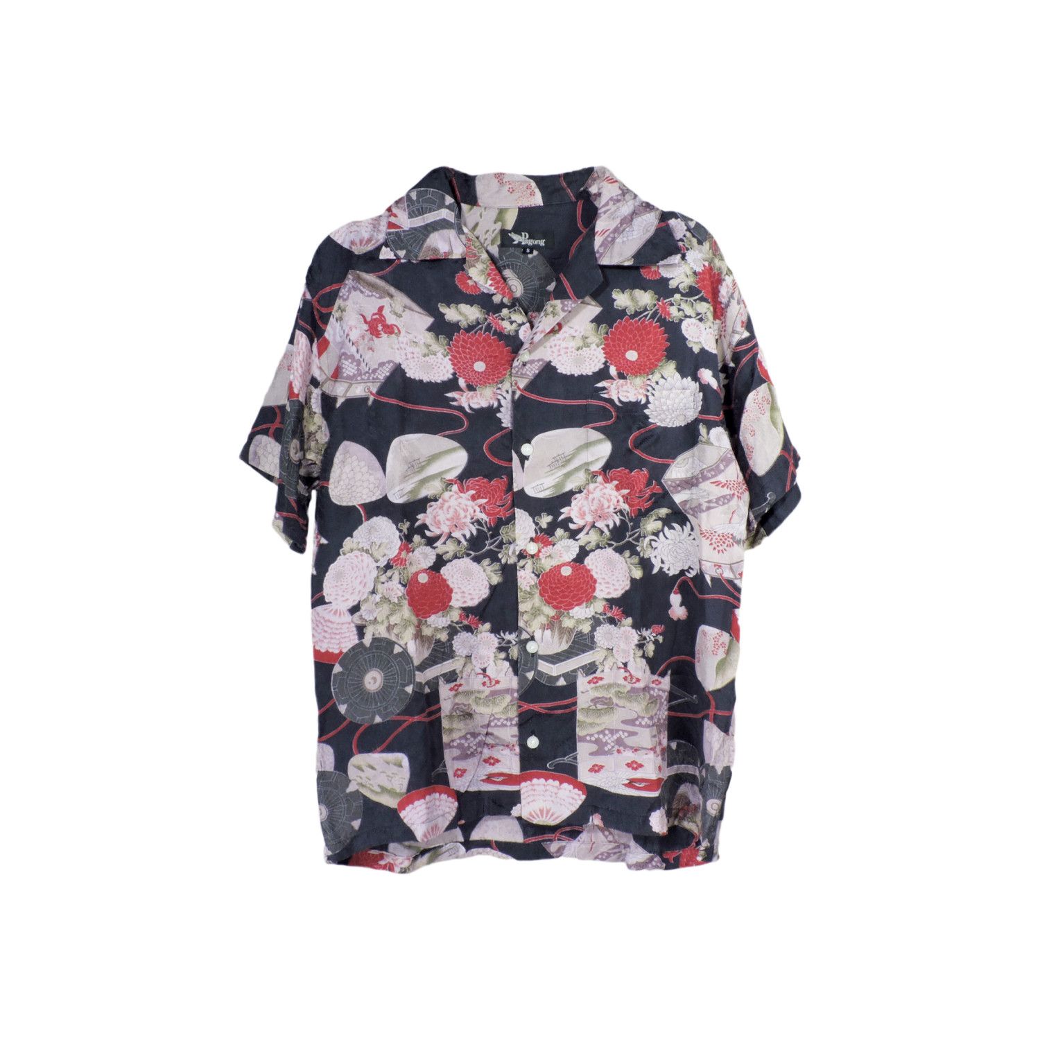 Japanese Brand PAGONG JAPAN ALOHA HAWAIIAN FLORAL PRINT SHIRT Size US S / EU 44-46 / 1 - 1 Thumbnail