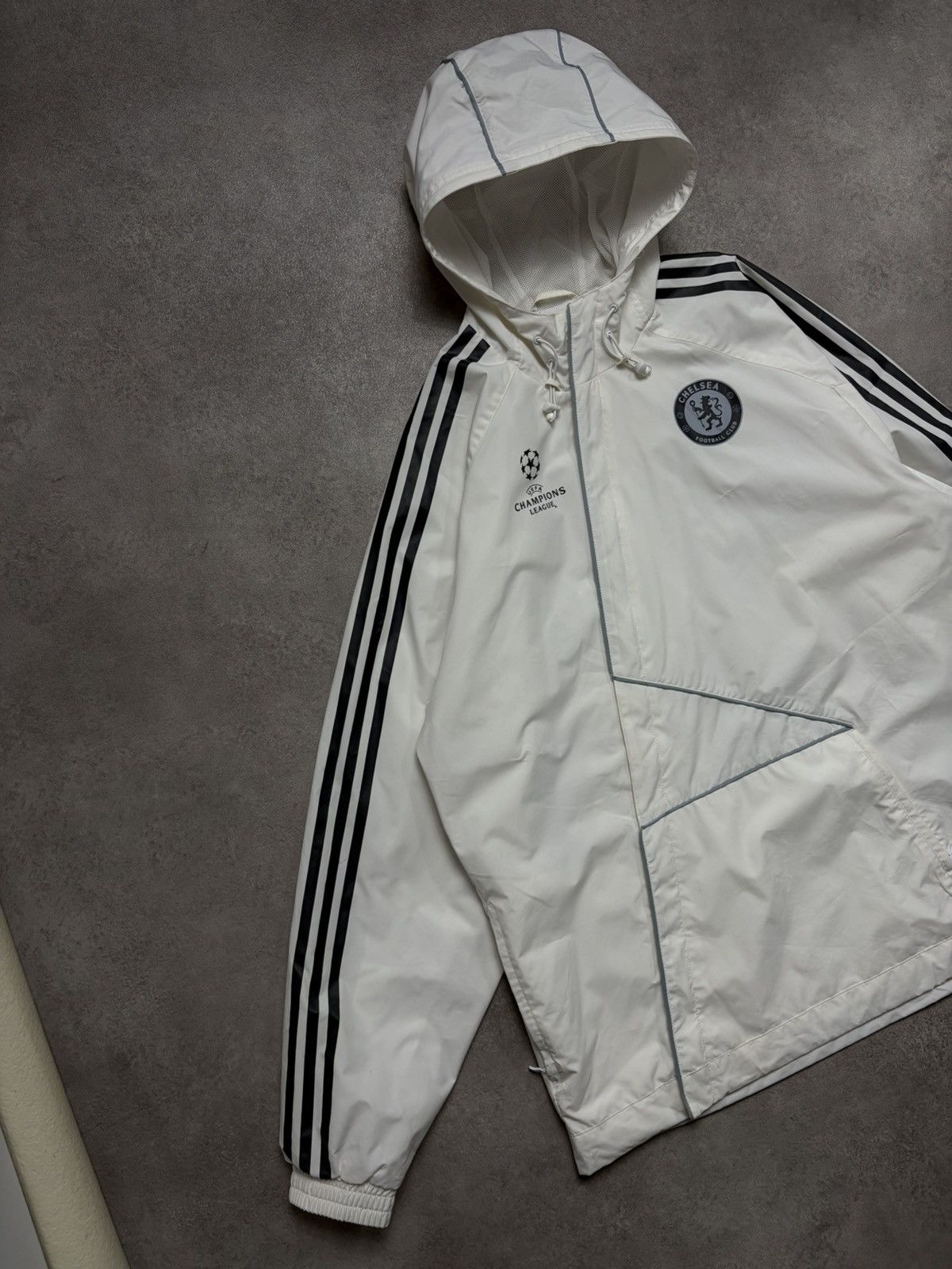 Adidas Rare Vintage Chelsea FC 09/10 UCL Stadium Jacket - Adidas Size US XL / EU 56 / 4 - 3 Thumbnail