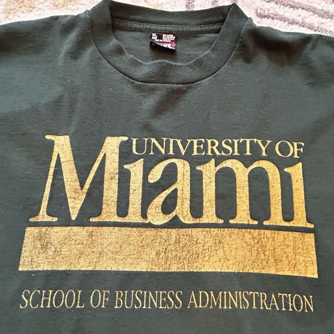 Fruit Of The Loom Vintage Miama XL School Of Business Fruit Of The Loom Best T Size US XL / EU 56 / 4 - 2 Thumbnail