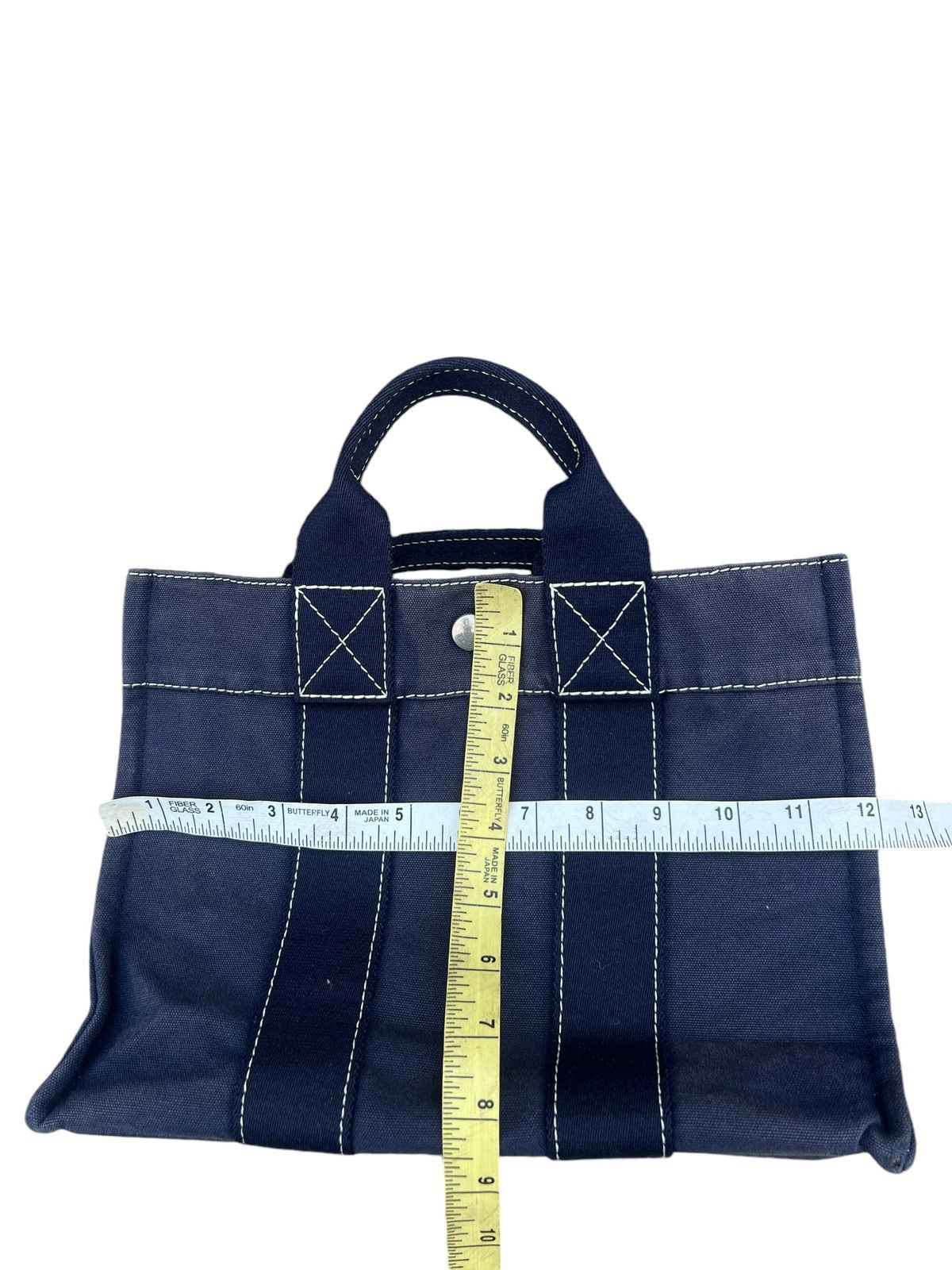 Hermes Vintage Hermes Fourre Tout Faded Blue Mini Tote Bag Size ONE SIZE - 2 Thumbnail