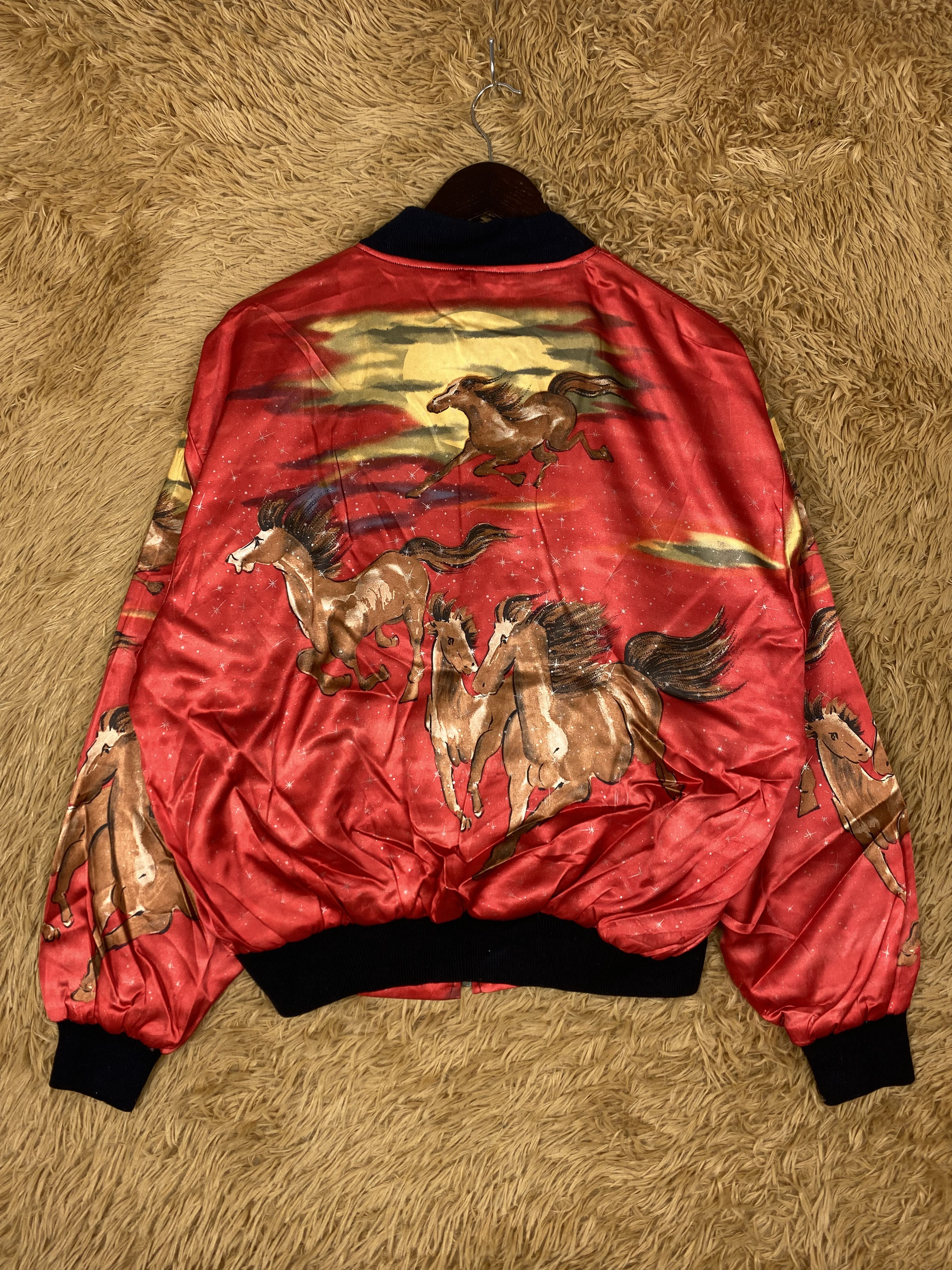 Japanese Brand Vintage Silkworm's Horse Art Jacket DJ0435 Size US M / EU 48-50 / 2 - 6 Thumbnail