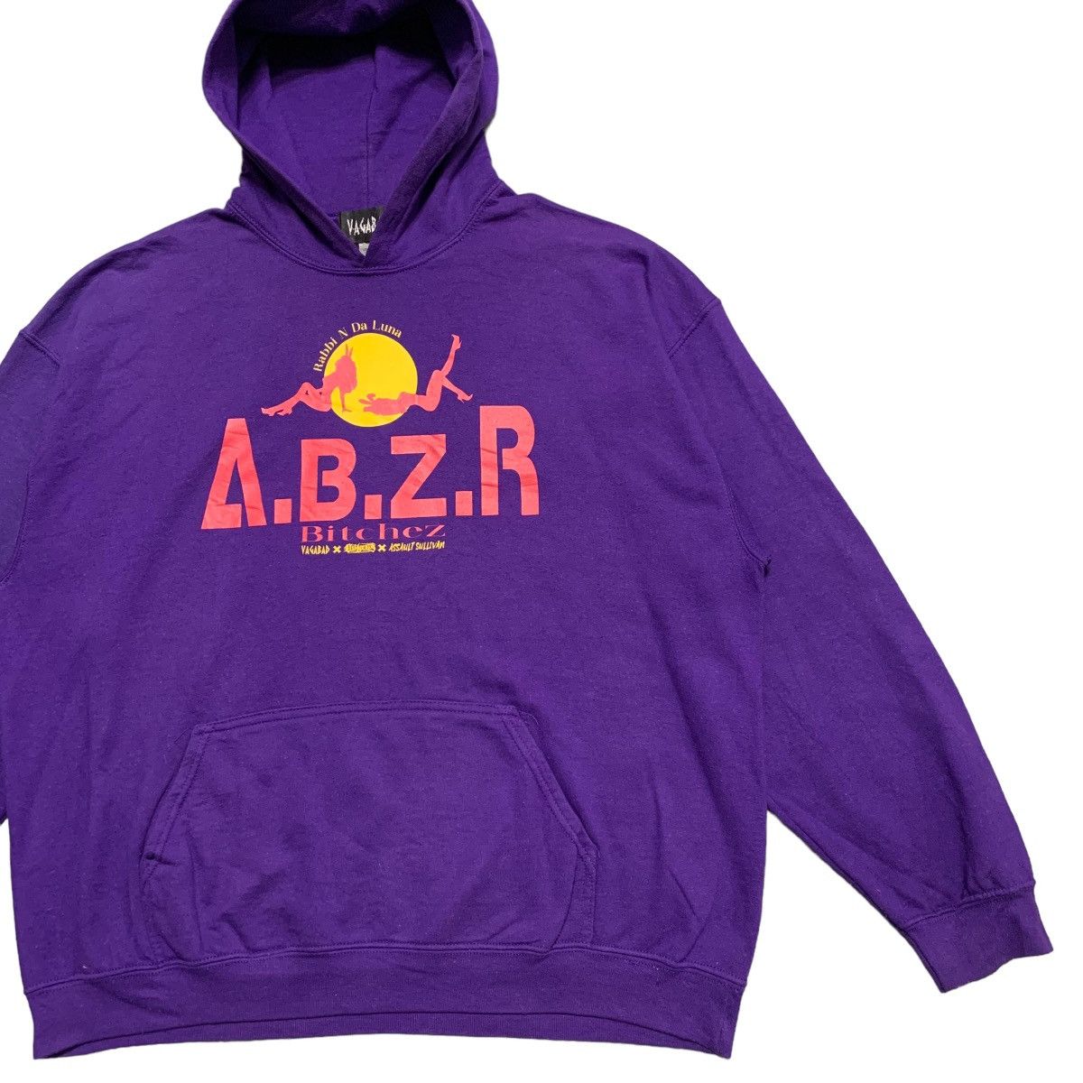 Japanese Brand Vagabad x Assault Sullivan Bitchez Hoodie Size US XL / EU 56 / 4 - 3 Thumbnail