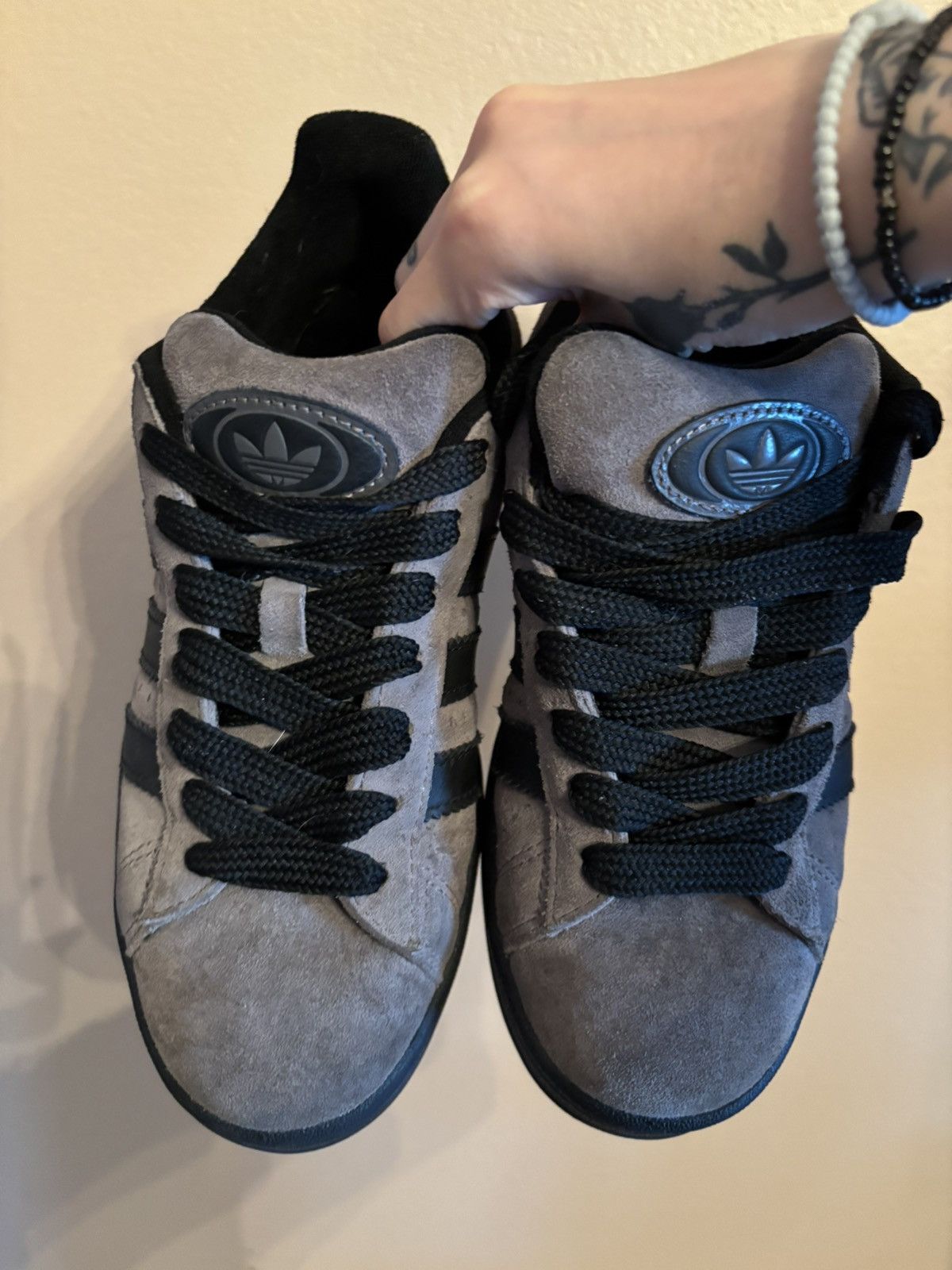 Adidas Adidas Campus 00s 'Charcoal Black' Size US 6.5 / EU 39-40 - 3 Thumbnail