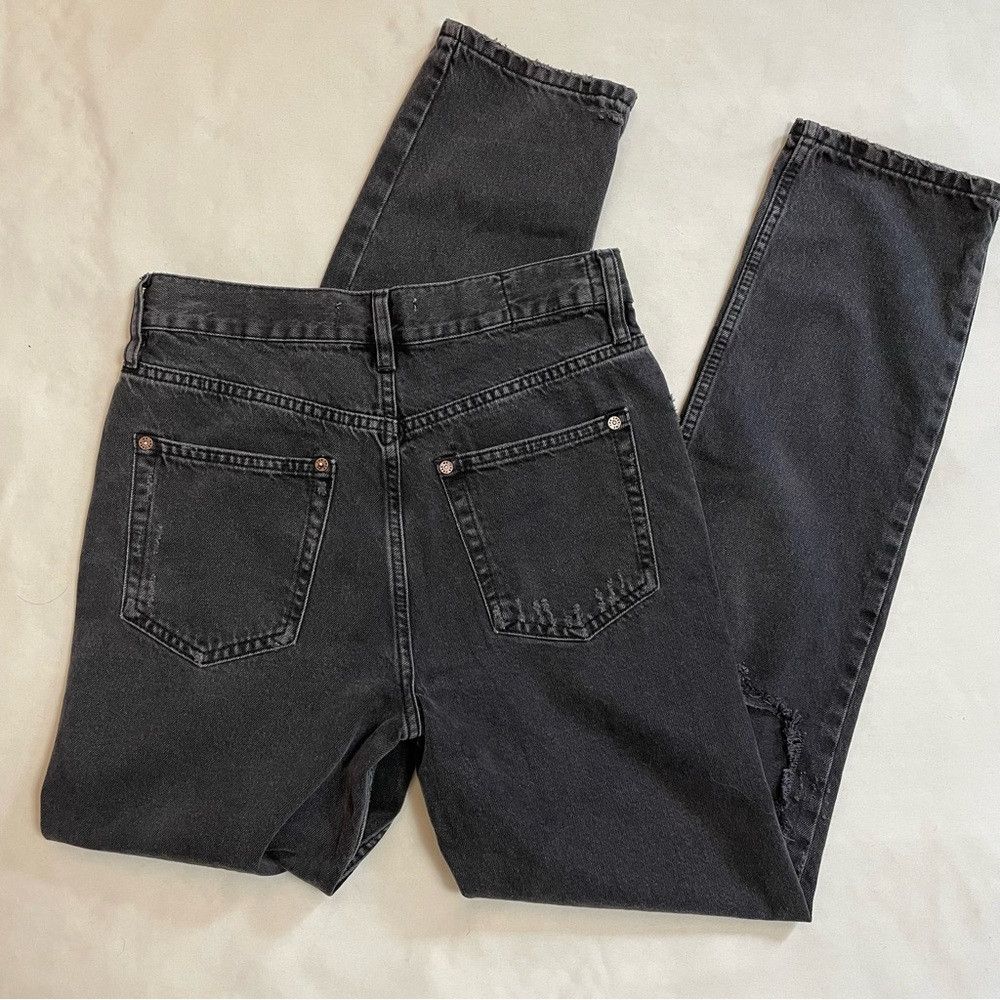 Free People NWT New $98 Free People We The Free Lasso High-Rise Black J Size 26" / US 2 / IT 38 - 4 Thumbnail