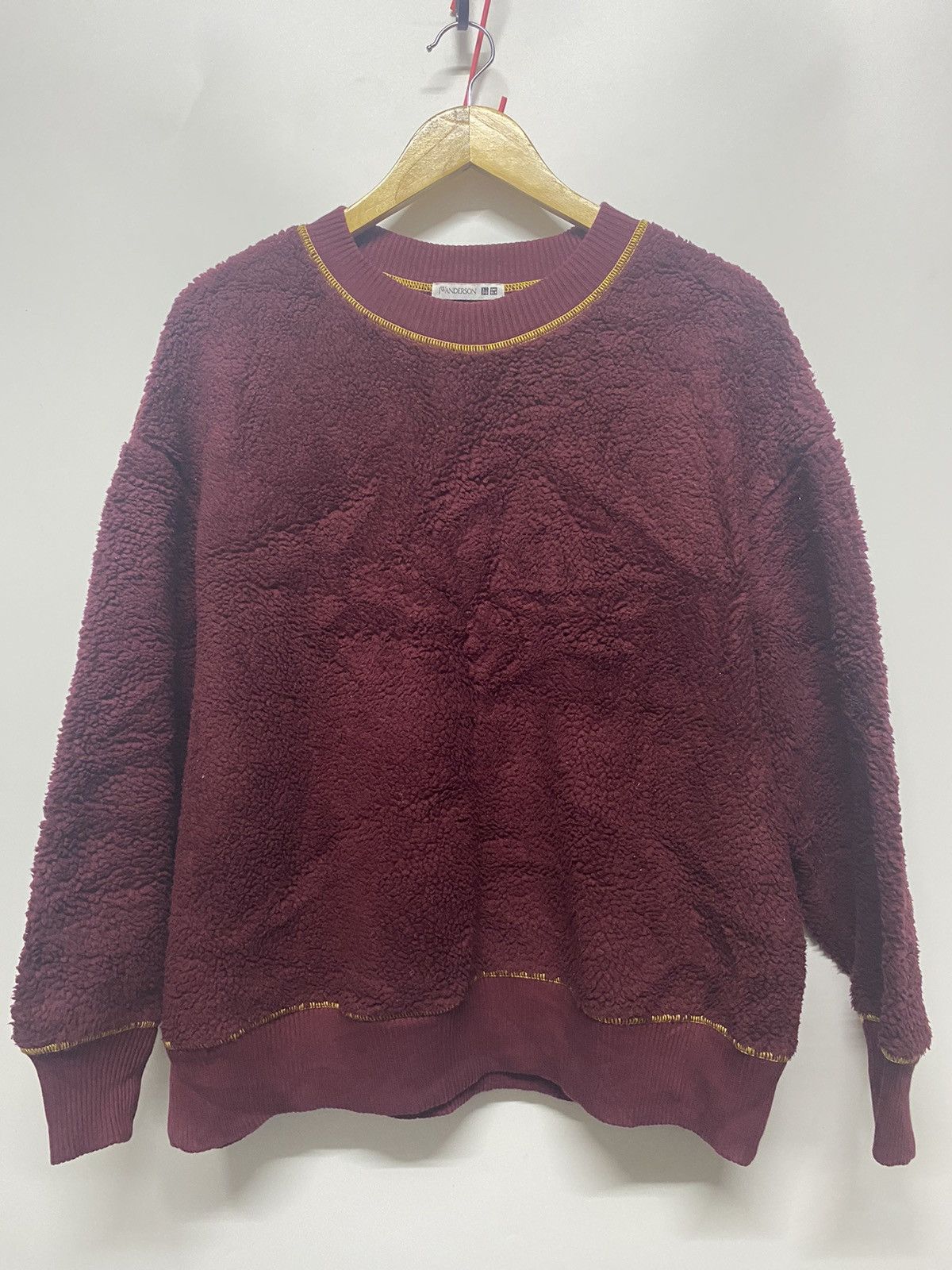 JW Anderson × Japanese Brand × Uniqlo Uniqlo x JW Anderson Sherpa Fleece Sweatshirt Size US XL / EU 56 / 4 - 2 Thumbnail