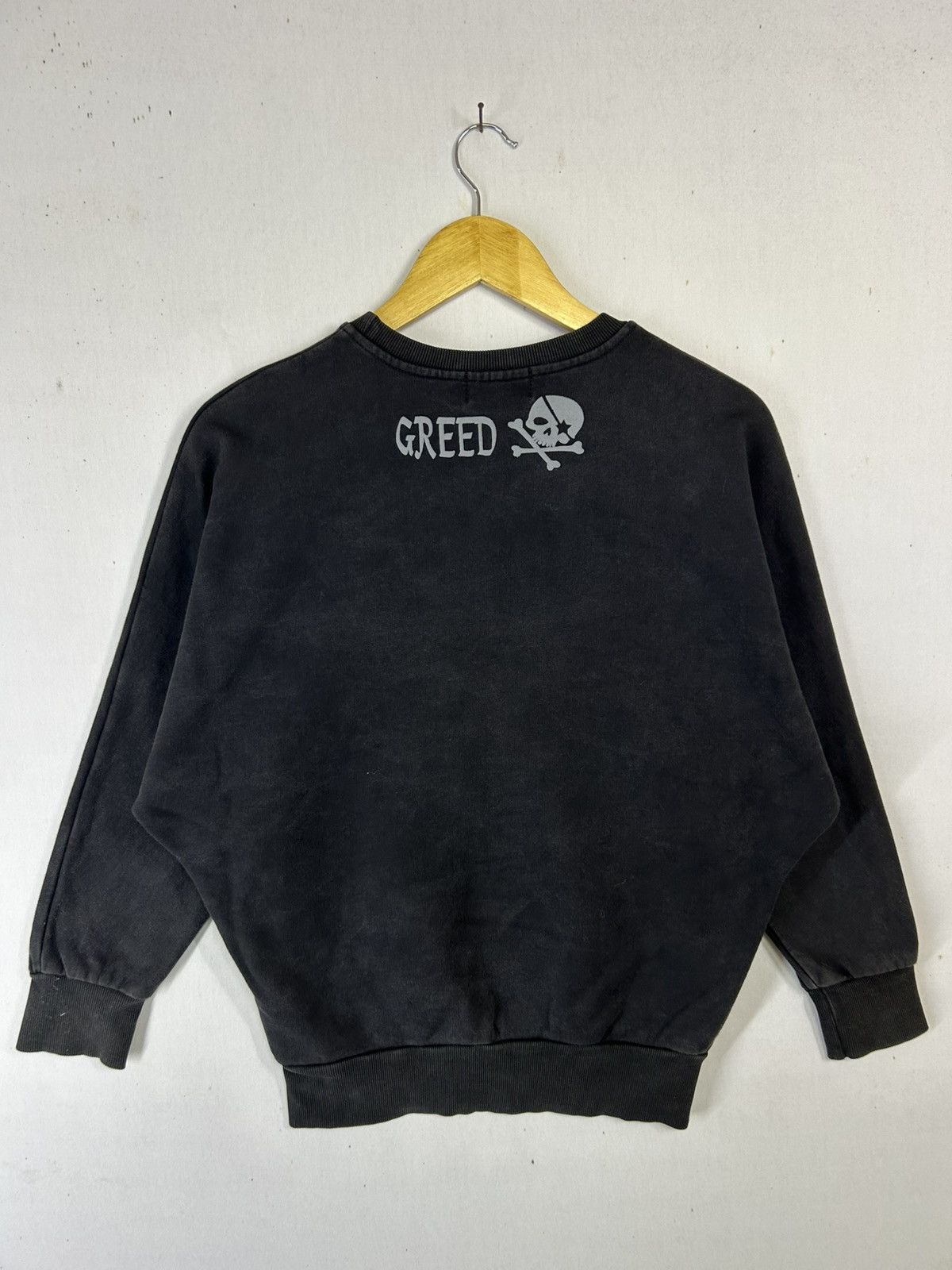 If Six Was Nine × Japanese Brand Rare🔥 Boxy Skull Greed Japanese Brand Jumper Size US M / EU 48-50 / 2 - 3 Thumbnail