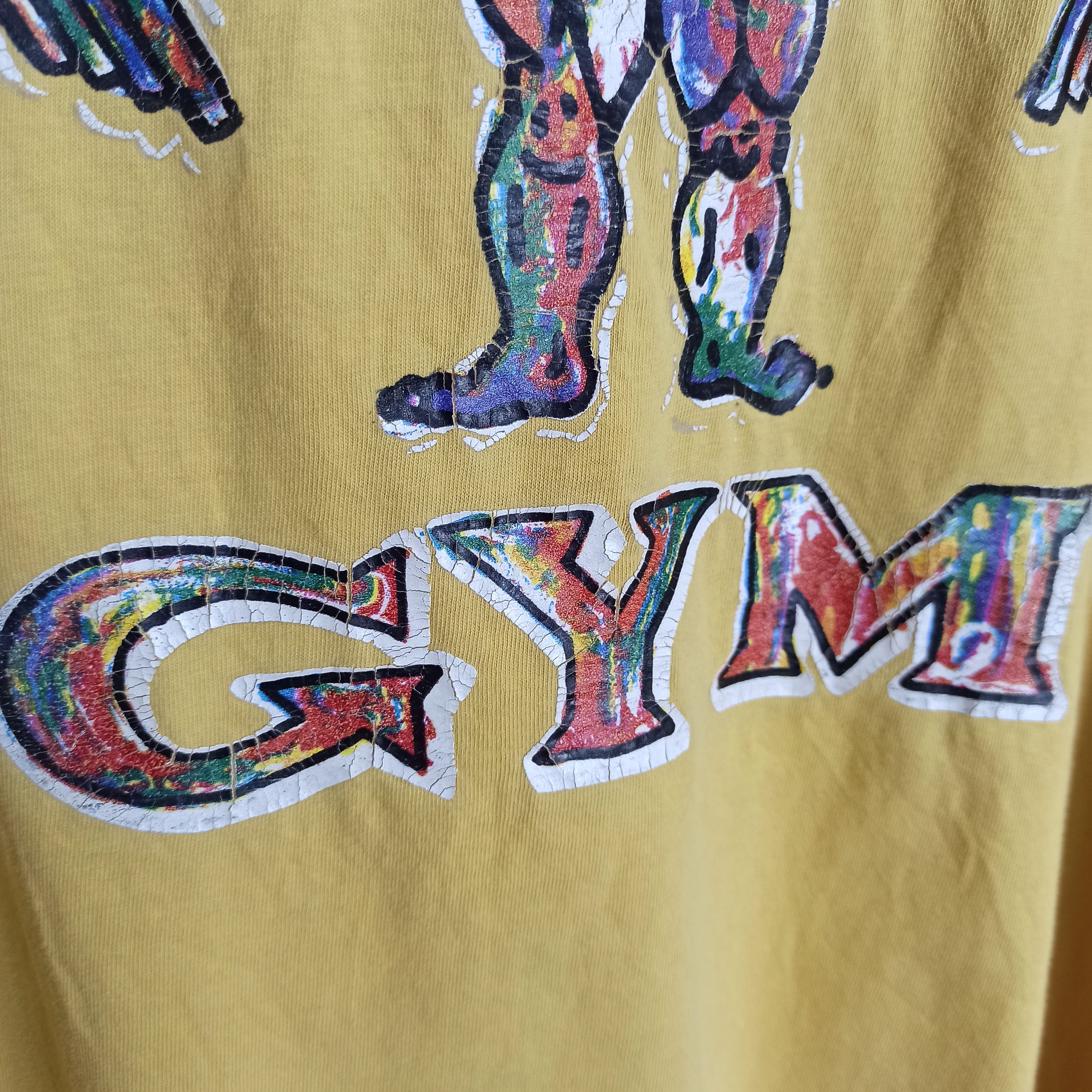 Vintage Very rare Vtg 90s Gold gym Tshirt Size US L / EU 52-54 / 3 - 4 Thumbnail