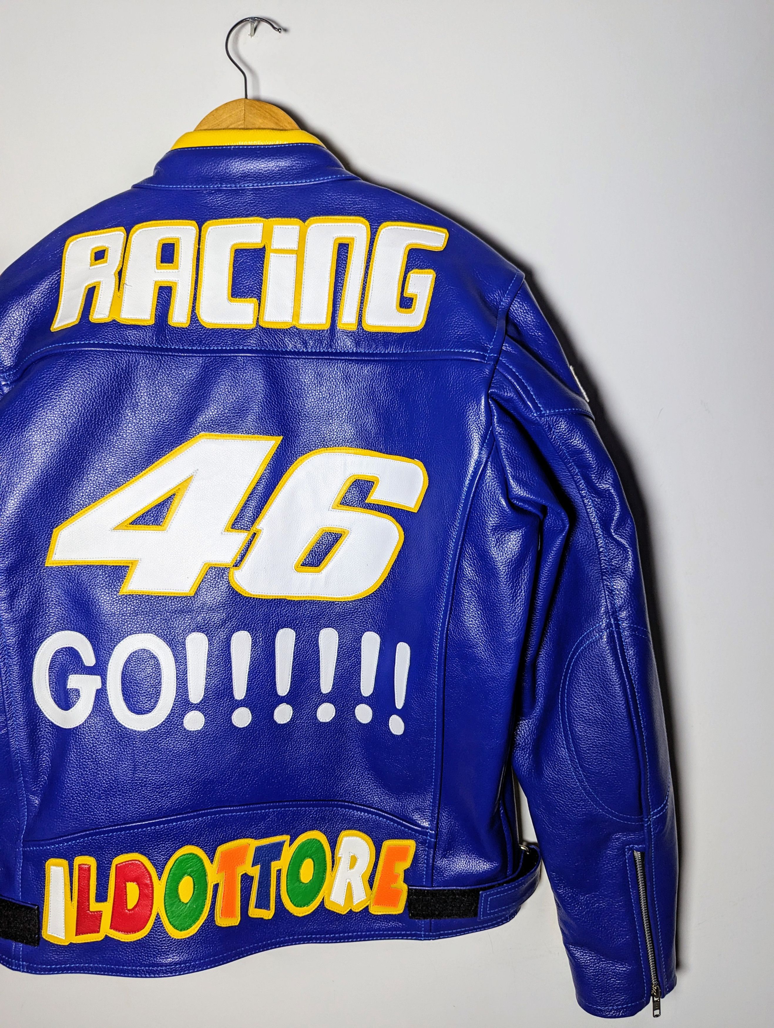 Yamaha 🔥🔥 YAMAHA 🔥🔥 RACING LEATHER JACKET RARE Size US L / EU 52-54 / 3 - 10 Thumbnail