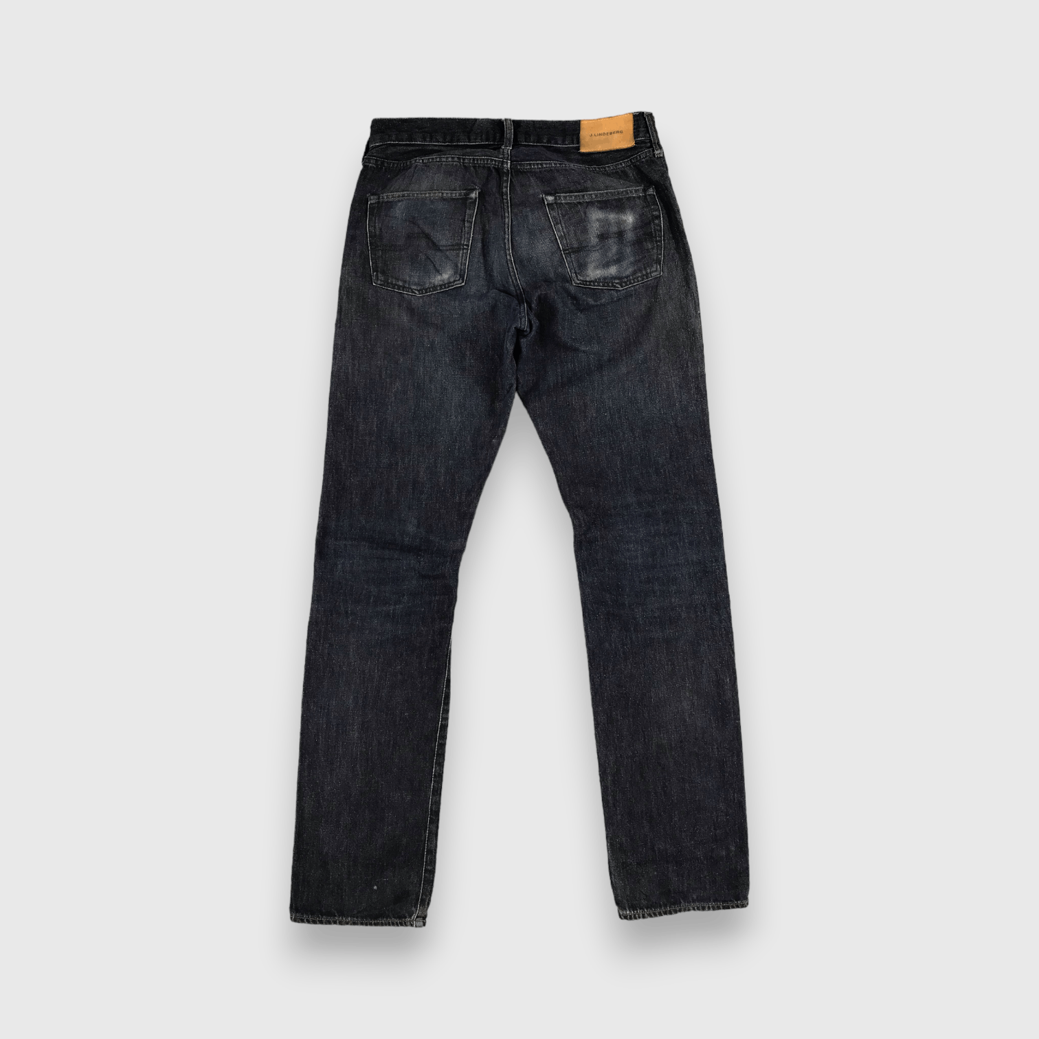 J.Lindeberg Faded Vintage J.Lindeberg Jeans Dark Wash Denim-J1007 Size US 33 - 2 Thumbnail