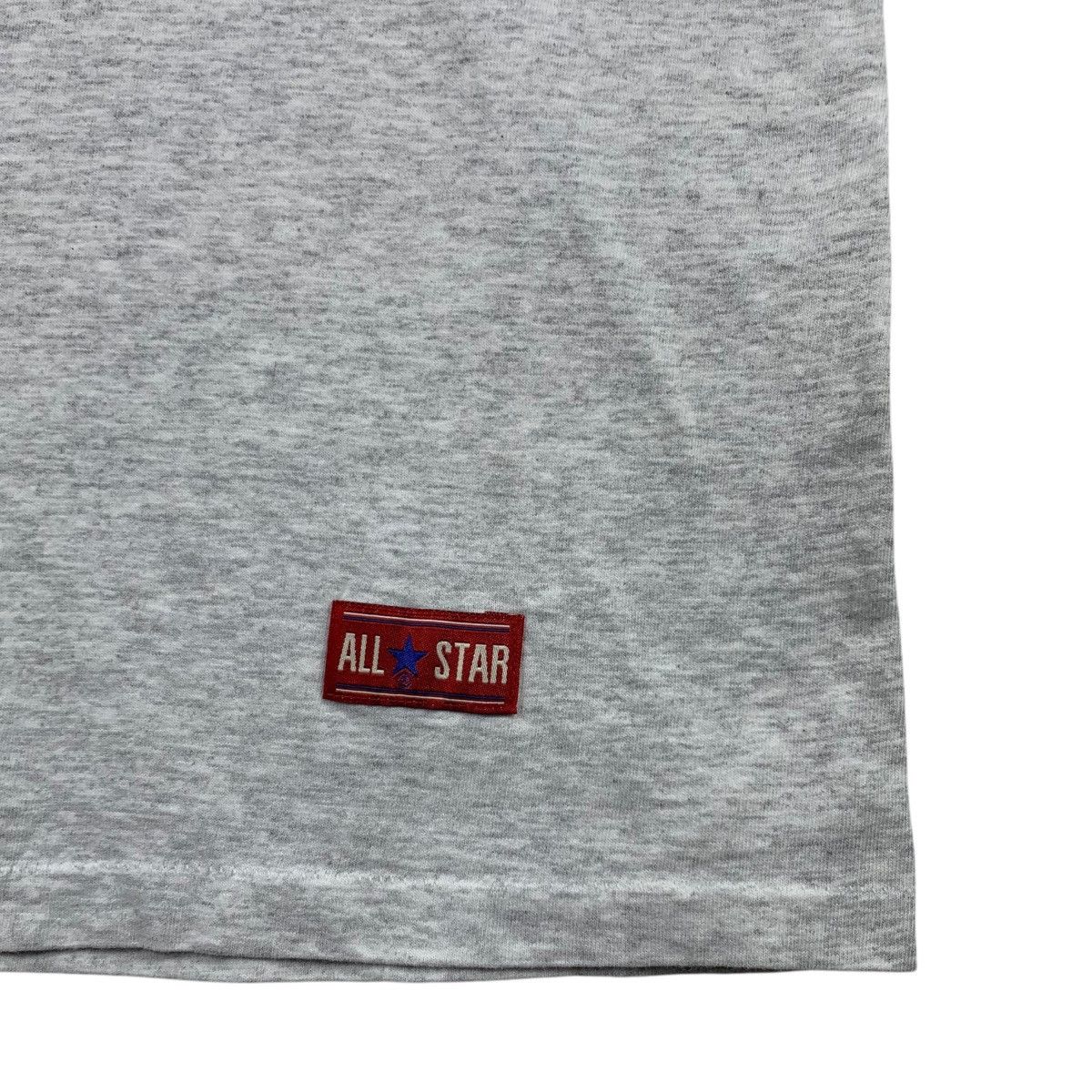 Converse Vintage 90s CONVERSE ALL STAR Logo Print Grey Short Shirt Size US M / EU 48-50 / 2 - 3 Thumbnail