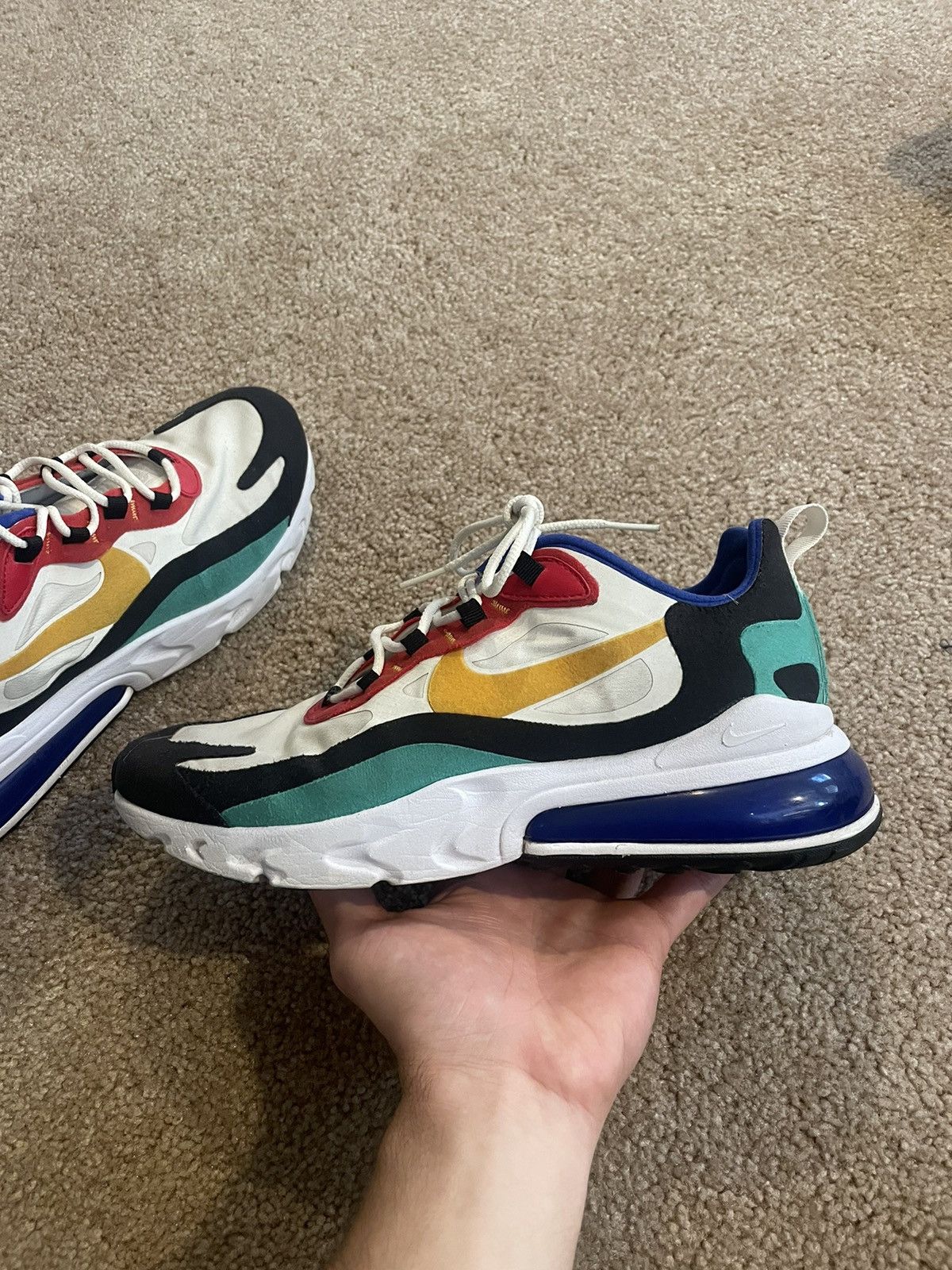 Nike Nike Air Max 270 React Size US 8.5 / EU 41-42 - 4 Thumbnail