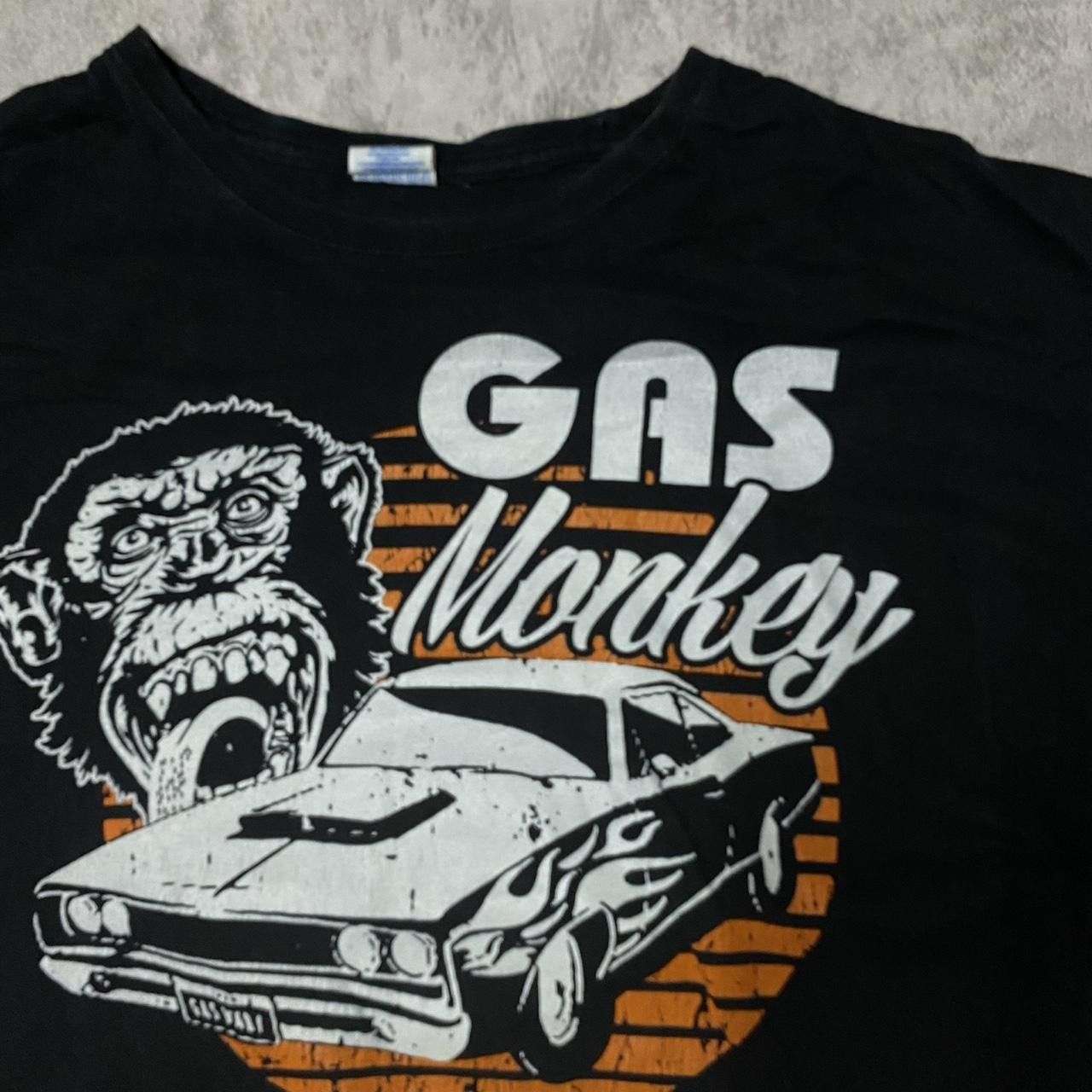 Other Black and orange Gas Monkey bar shirt #bikerstyle Size US XL / EU 56 / 4 - 2 Thumbnail