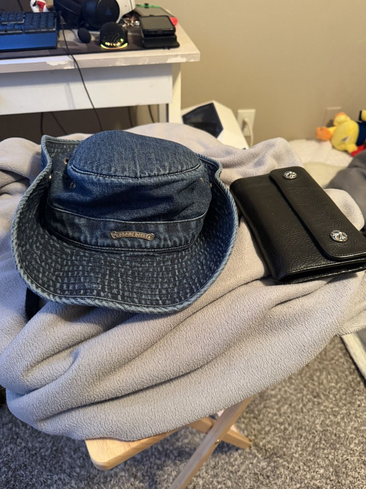 Chrome Hearts Denim Crank Bait Hat Size ONE SIZE - 1 Thumbnail