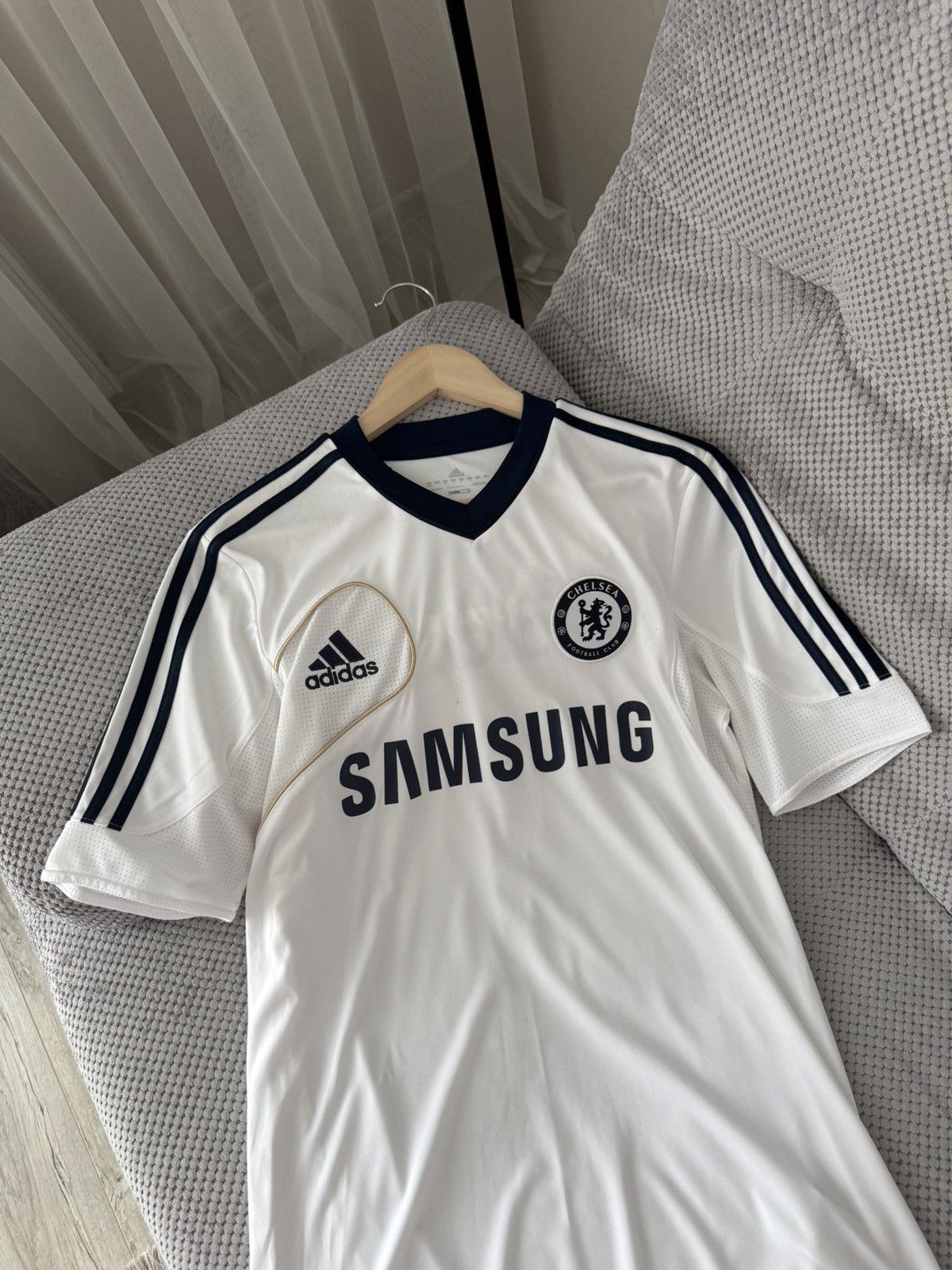 Adidas Adidas Chelsea England Premier League 2012 Samsung Jersey Size US S / EU 44-46 / 1 - 8 Thumbnail