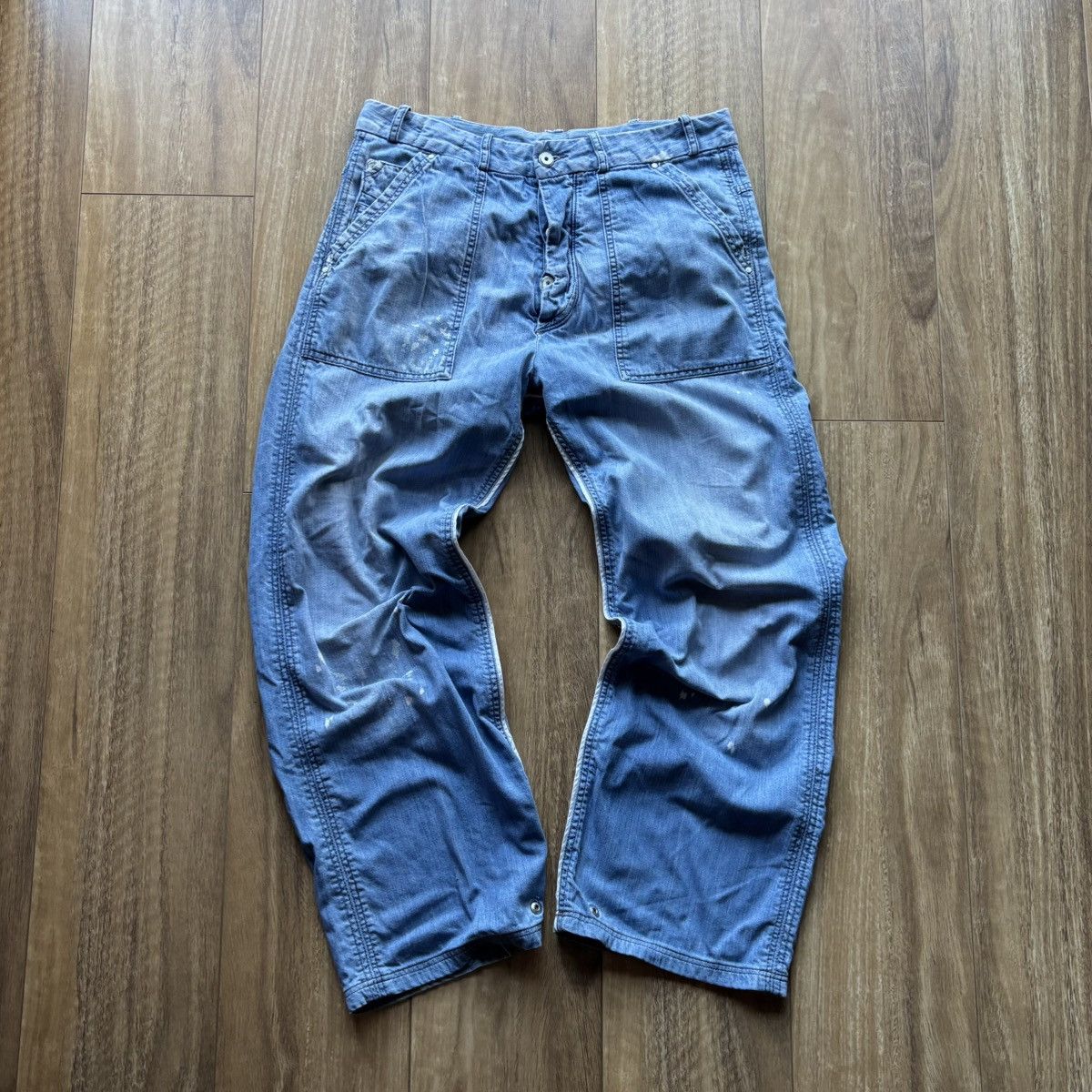 Diesel Sick Vintage Distressed Diesel Baggy Jeans 🚀 Size US 34 / EU 50 - 1 Thumbnail