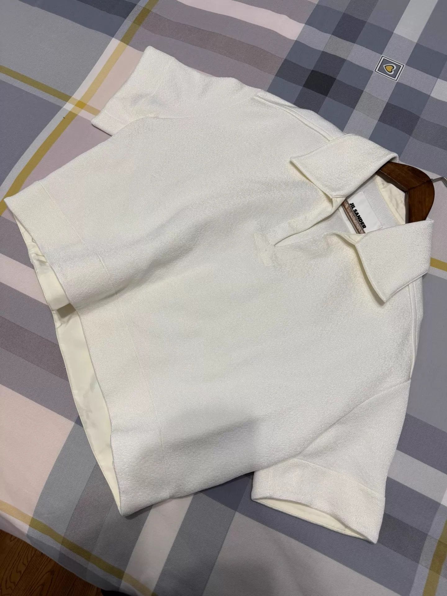 Jil Sander JIL SANDER dropped-shoulder short-sleeve oversized top Size XS / US 0-2 / IT 36-38 - 5 Thumbnail