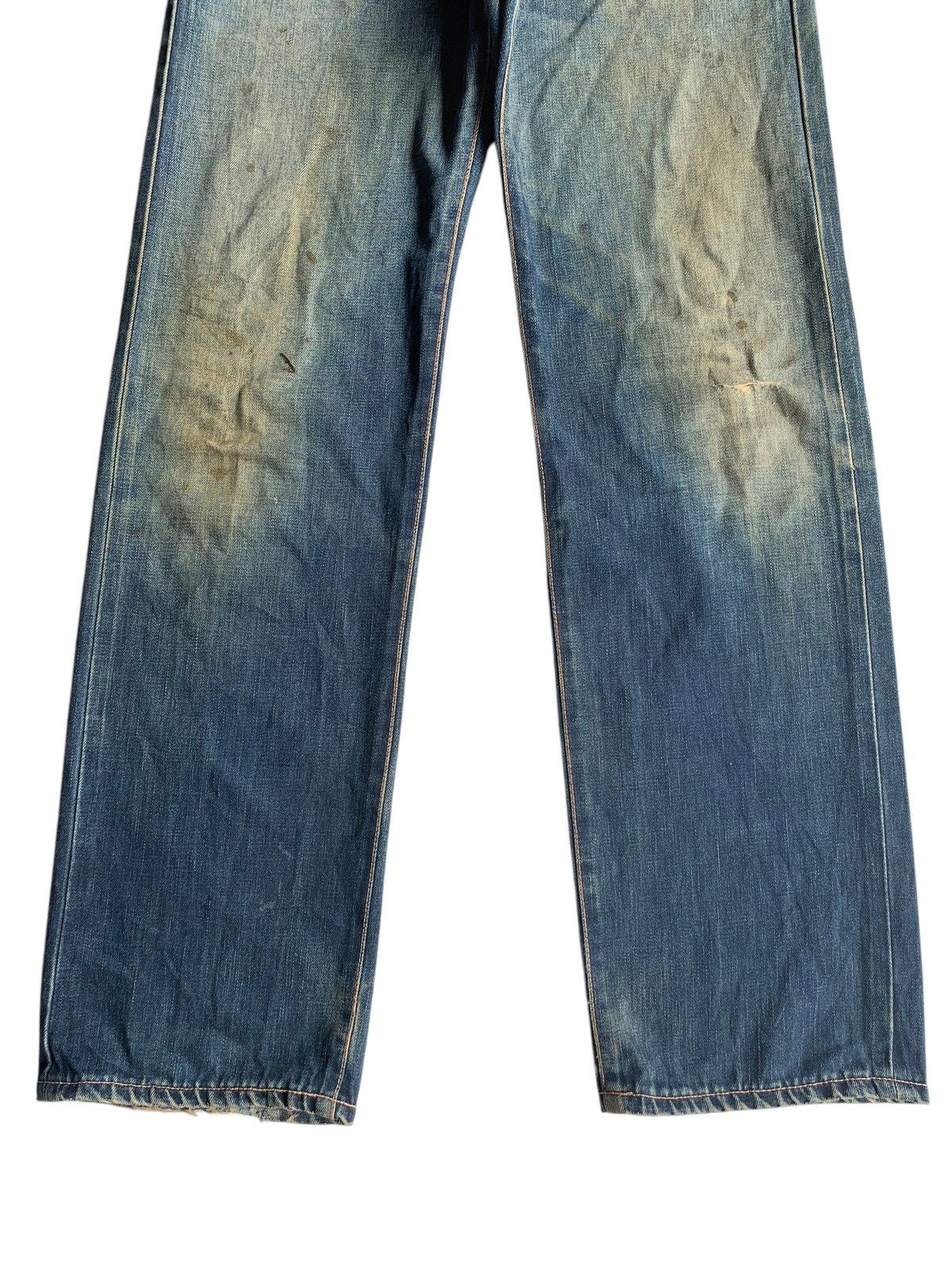 Edwin × Kapital × Vintage VINTAGE EDWIN 505X SELVEDGE JAPANESE DISTRESSED DENIM Size US 29 - 6 Thumbnail