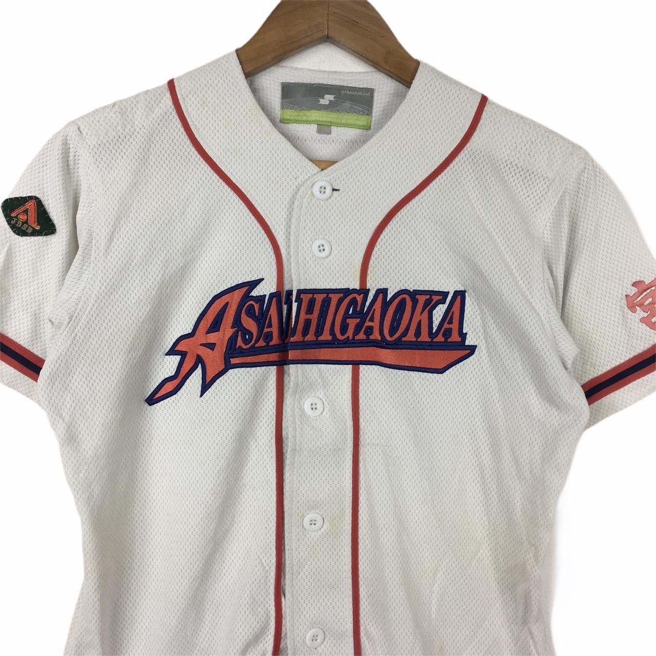 Vintage Vtg ASAHIGAOKA JAPAN Baseball Team Jersey Tee Shirt Sweater Size US M / EU 48-50 / 2 - 2 Thumbnail