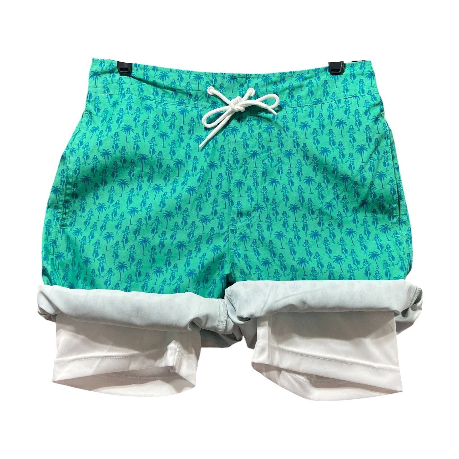 Other St. John's Bay - Men's Board Shorts - 9" Inseam - Green Hula Size ONE SIZE - 18 Thumbnail