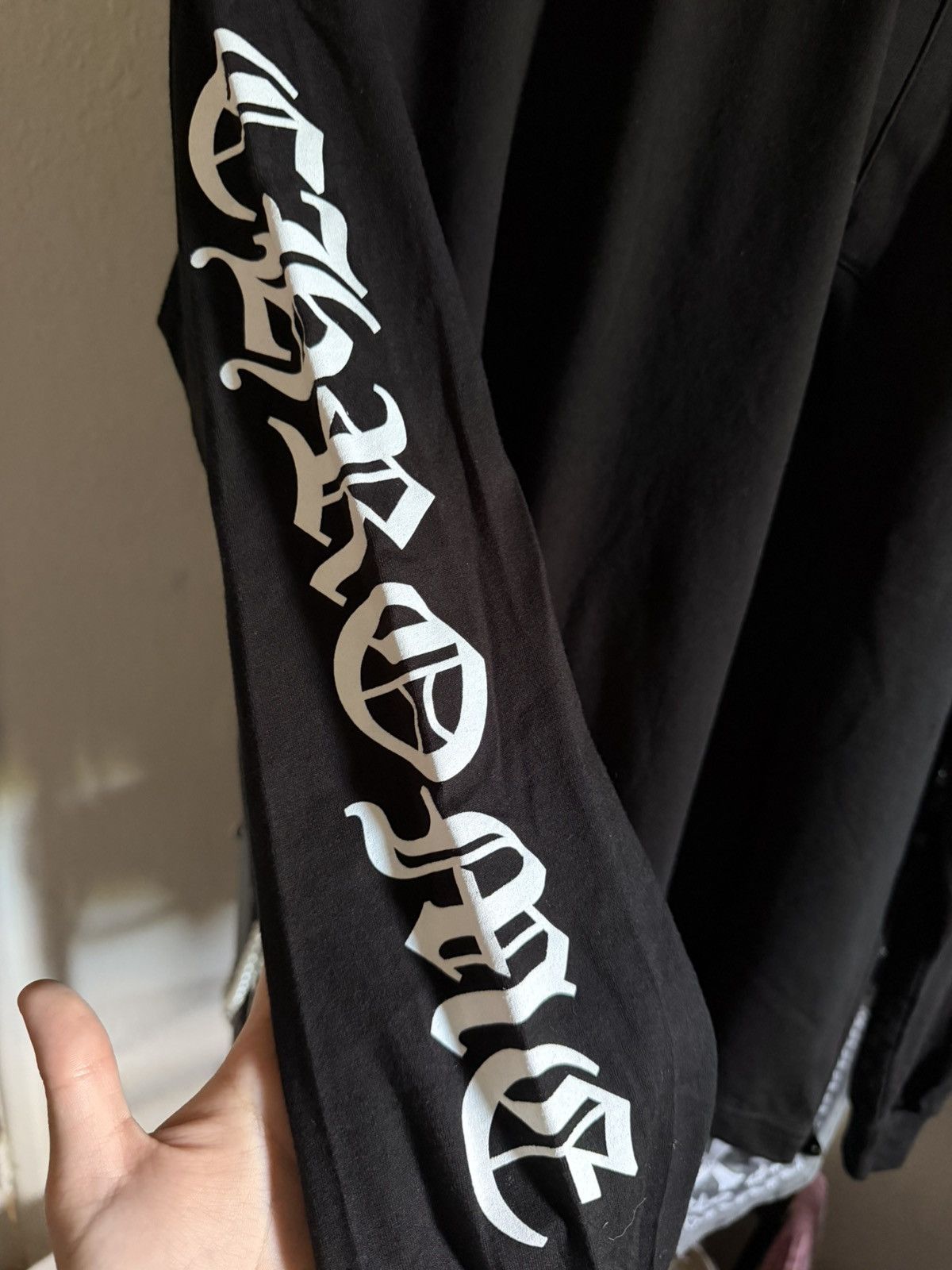 Chrome Hearts Chrome Hearts Neck Logo Long Sleeve Size US XL / EU 56 / 4 - 3 Thumbnail