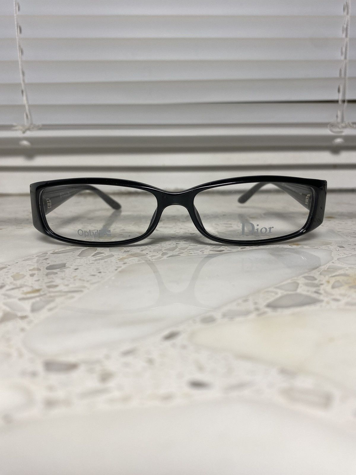 Dior × Vintage Dior Silver Tab Vintage Sunglasses Size ONE SIZE - 3 Thumbnail