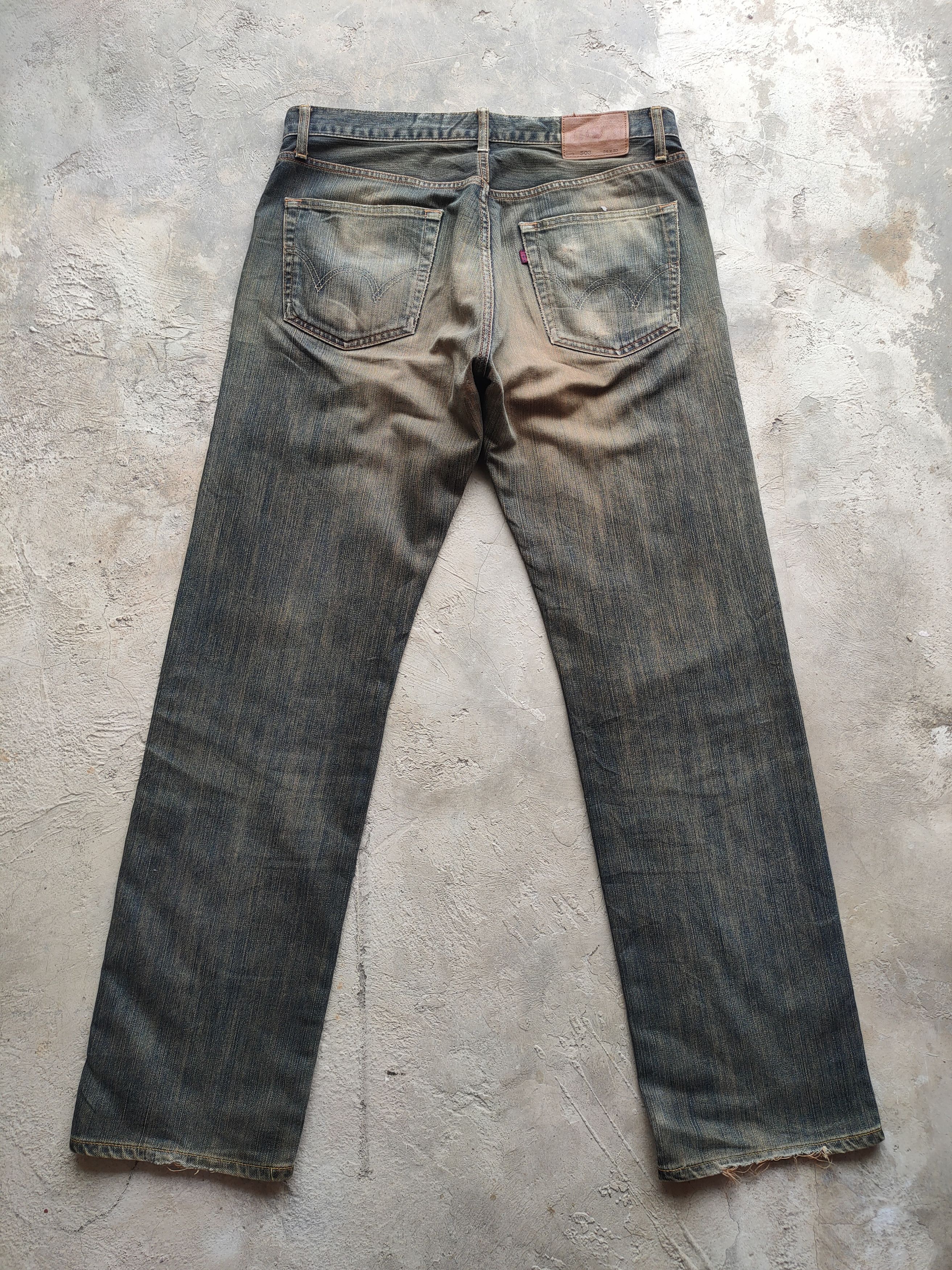 Edwin # VINTAGE EDWIN RUSTY FADED DISTRESSED JEANS PANTS Size US 36 / EU 52 - 1 Thumbnail