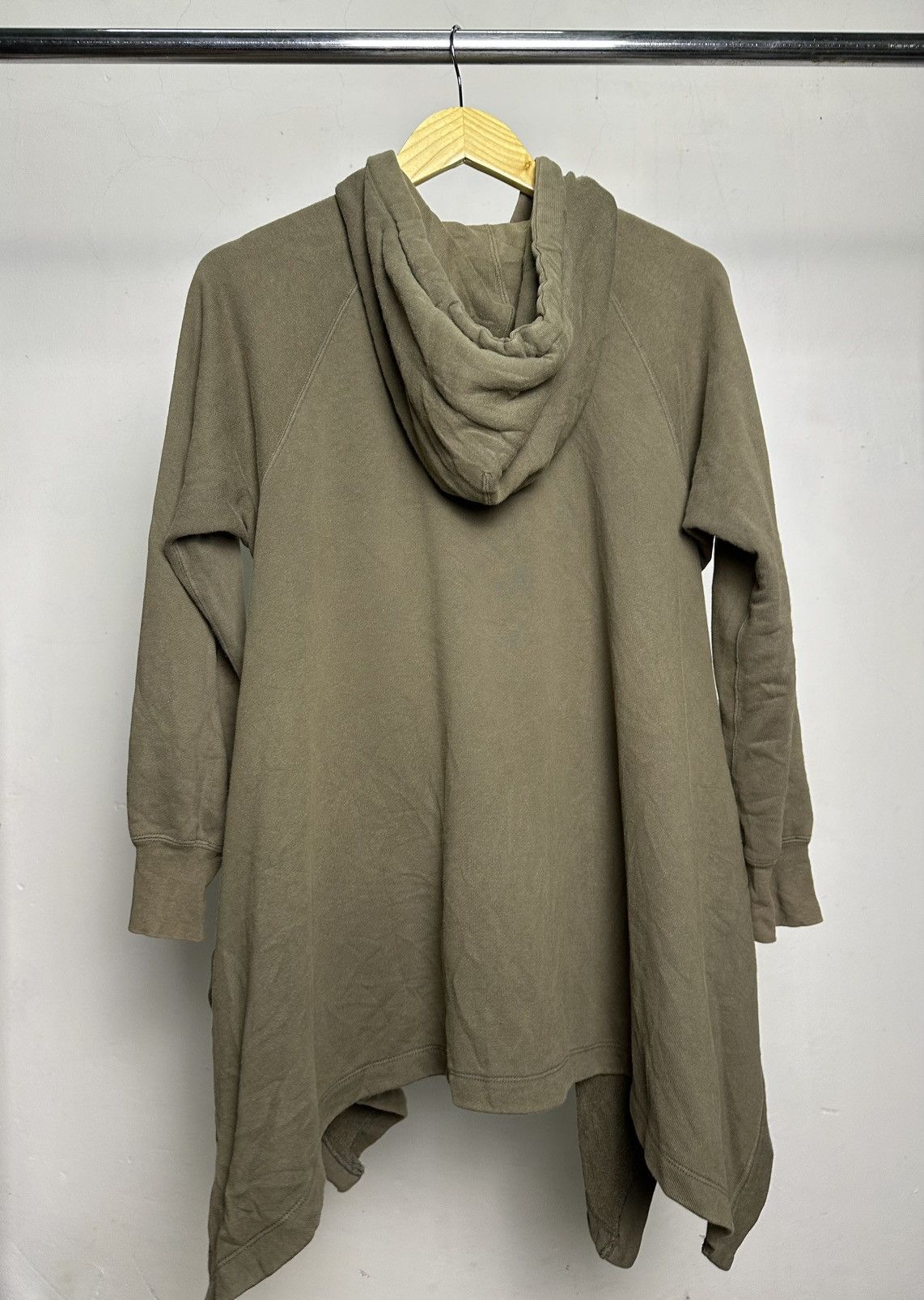 Issey Miyake Zucca by Issey Miyake Cape Sweater Army Green Size US M / EU 48-50 / 2 - 4 Thumbnail