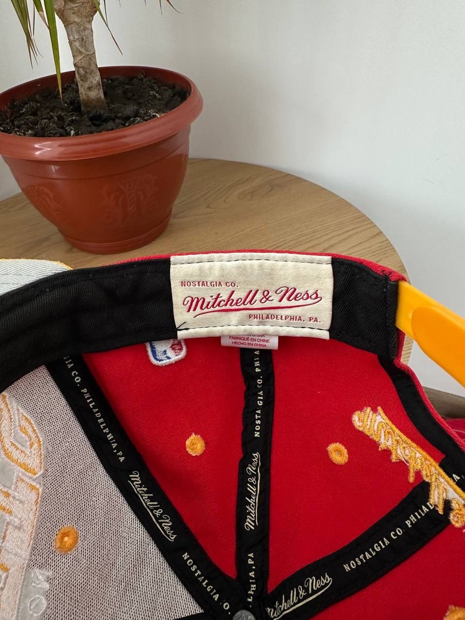 NBA × Vintage Vintage Mitchell & Ness Houston Rockets Snapback Cap NBA Size ONE SIZE - 5 Thumbnail
