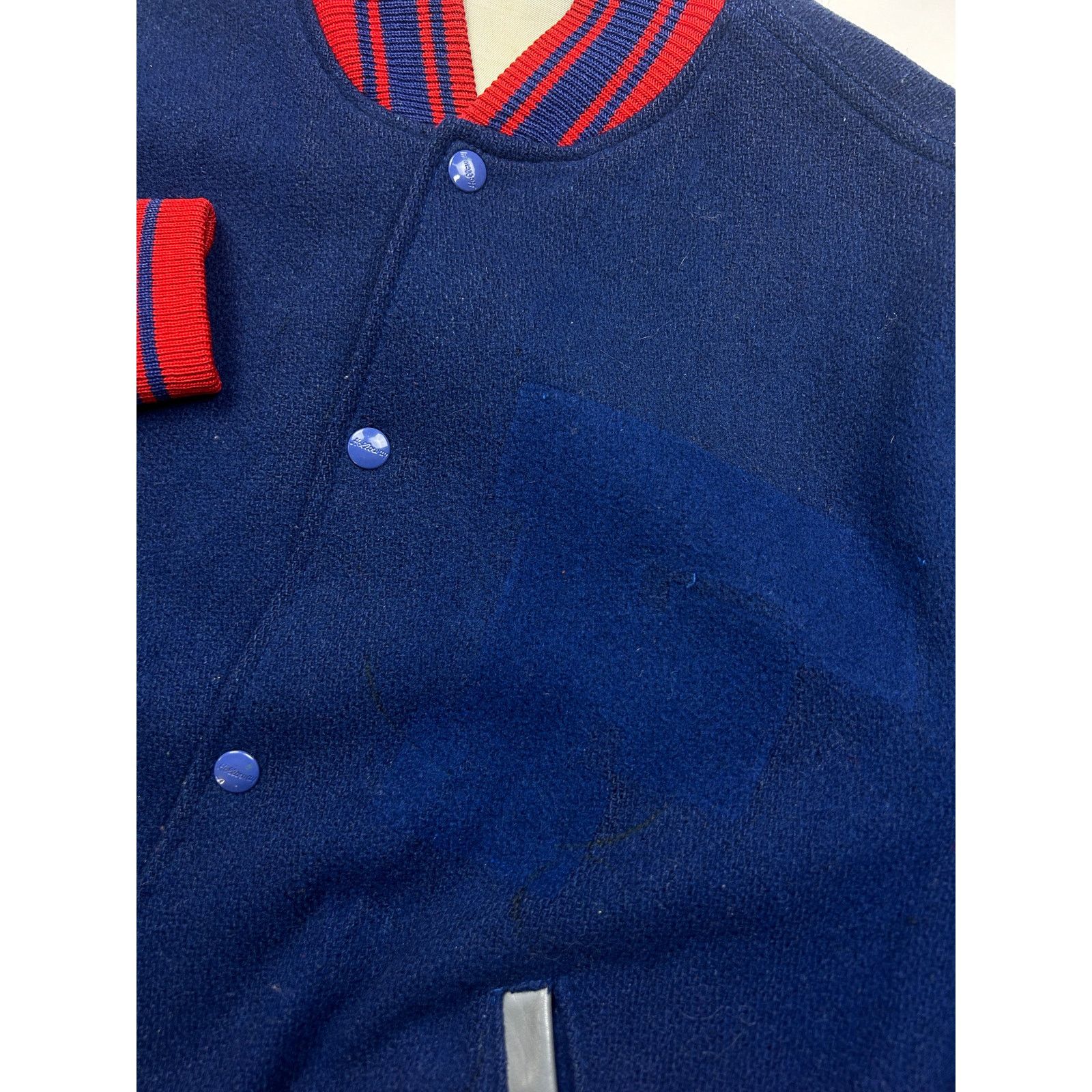 Vintage Vintage 70s/80s Holloway Falcons Stitched Varsity 44 L Size US L / EU 52-54 / 3 - 5 Thumbnail