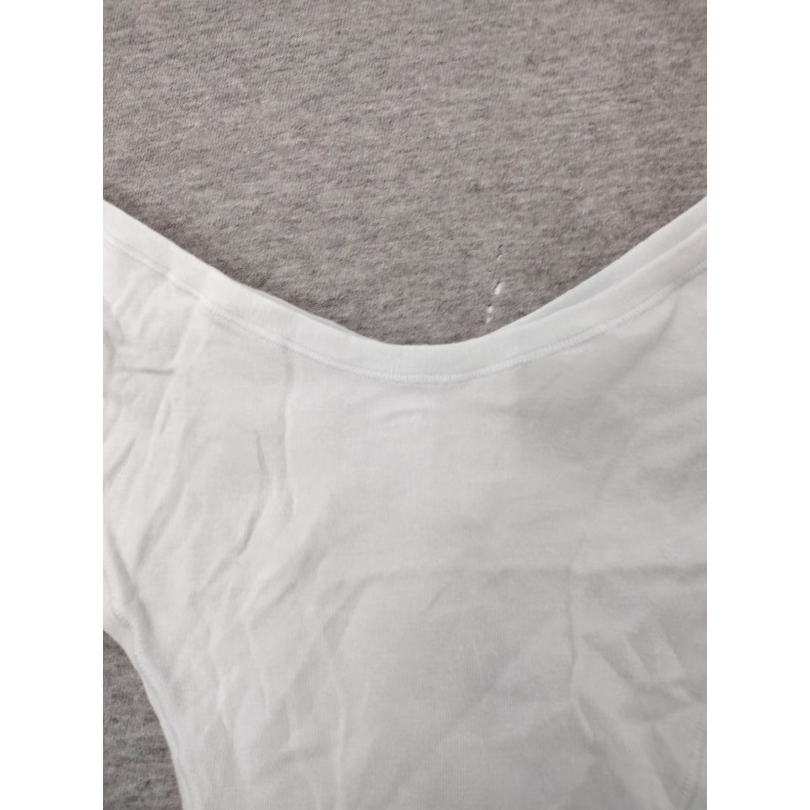 SKIMS Skims Cotton Jersey Micro Dipped Thong Color Frost Size 3X PN-DTH-1924 Size XXL / US 16-18 / IT 52-54 - 3 Thumbnail