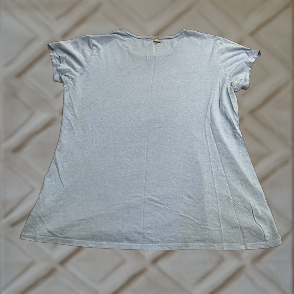 Vintage Columbia T-Shirt Women XL Blue Round Neck Short Sleeve Casual Tee Outdoor Classic Size XL / US 12-14 / IT 48-50 - 1 Thumbnail