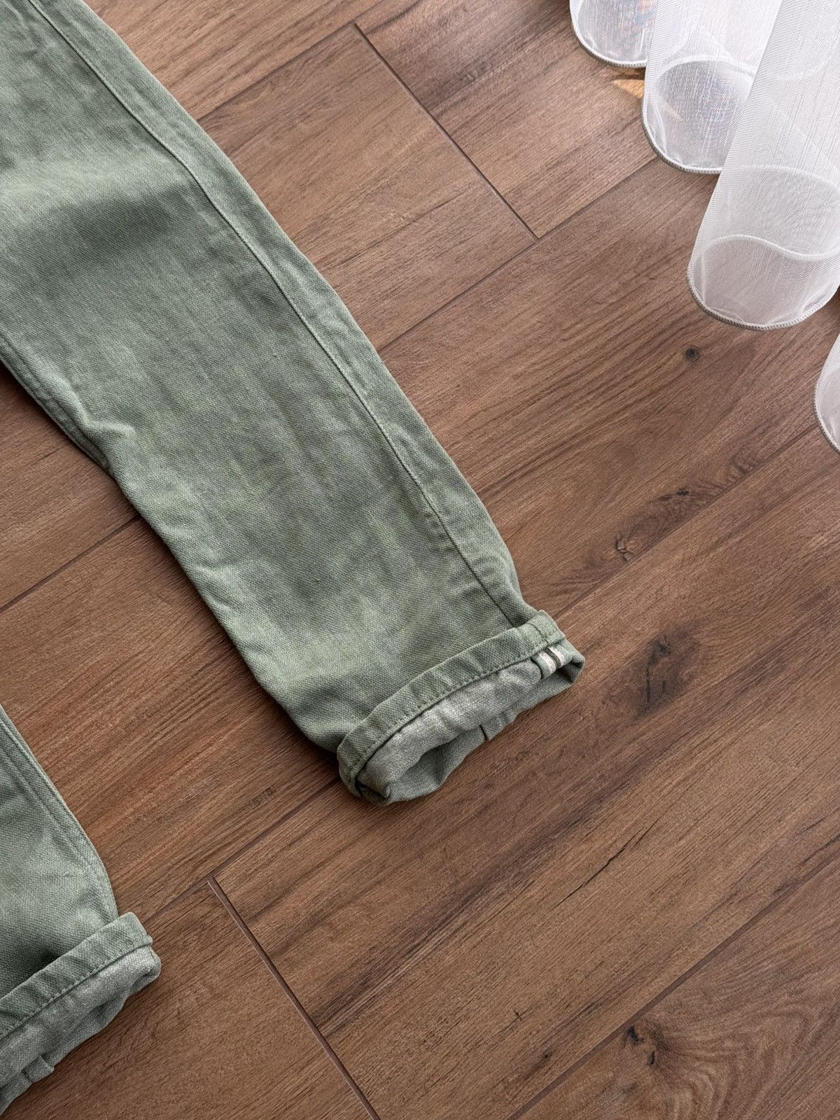 Freitag × Vintage Vintage Freitag E550 Indigo Green Selvedge Workwear Pants Size US 28 / EU 44 - 4 Thumbnail